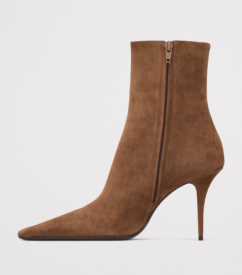 Suede Ashley Ankle Boots 90 2319 Image 3