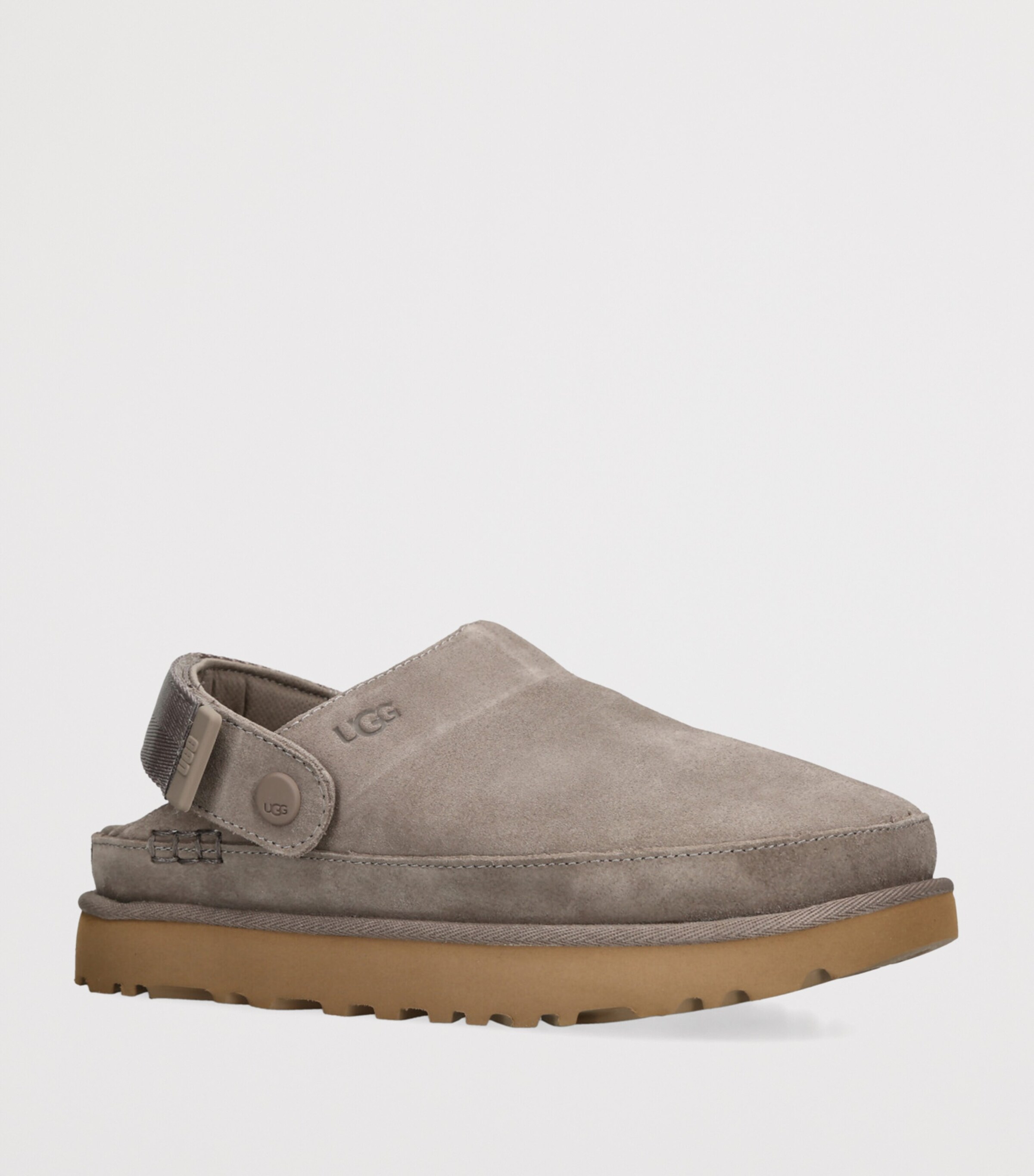 Suede Goldenstar Clogs SMOKE PLUME Image 3
