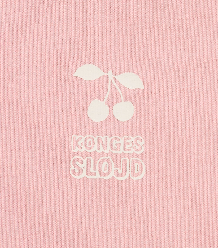 KONGES SLOJD Set of 2 Organic Cotton T-Shirts (9 Months – 10 Years) D/ant Wht Image 3