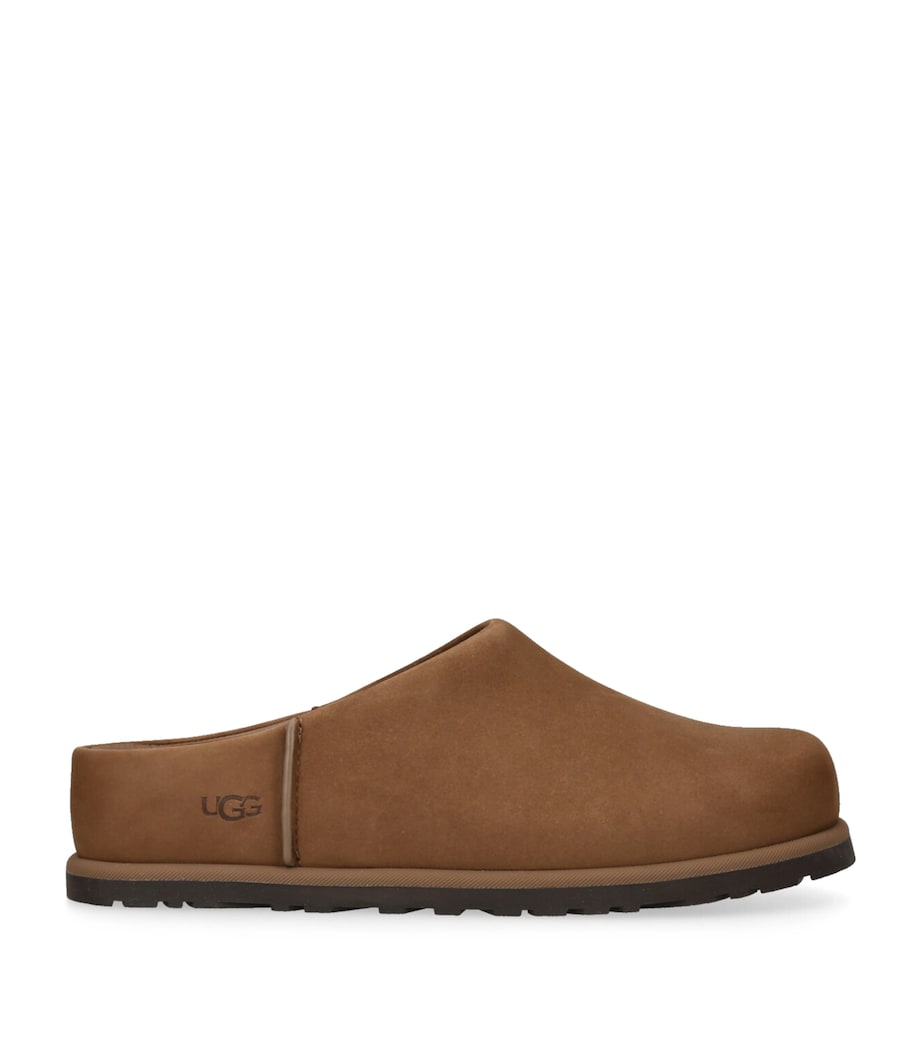 UGG Suede Otzo Clogs Dark Brown Image 1