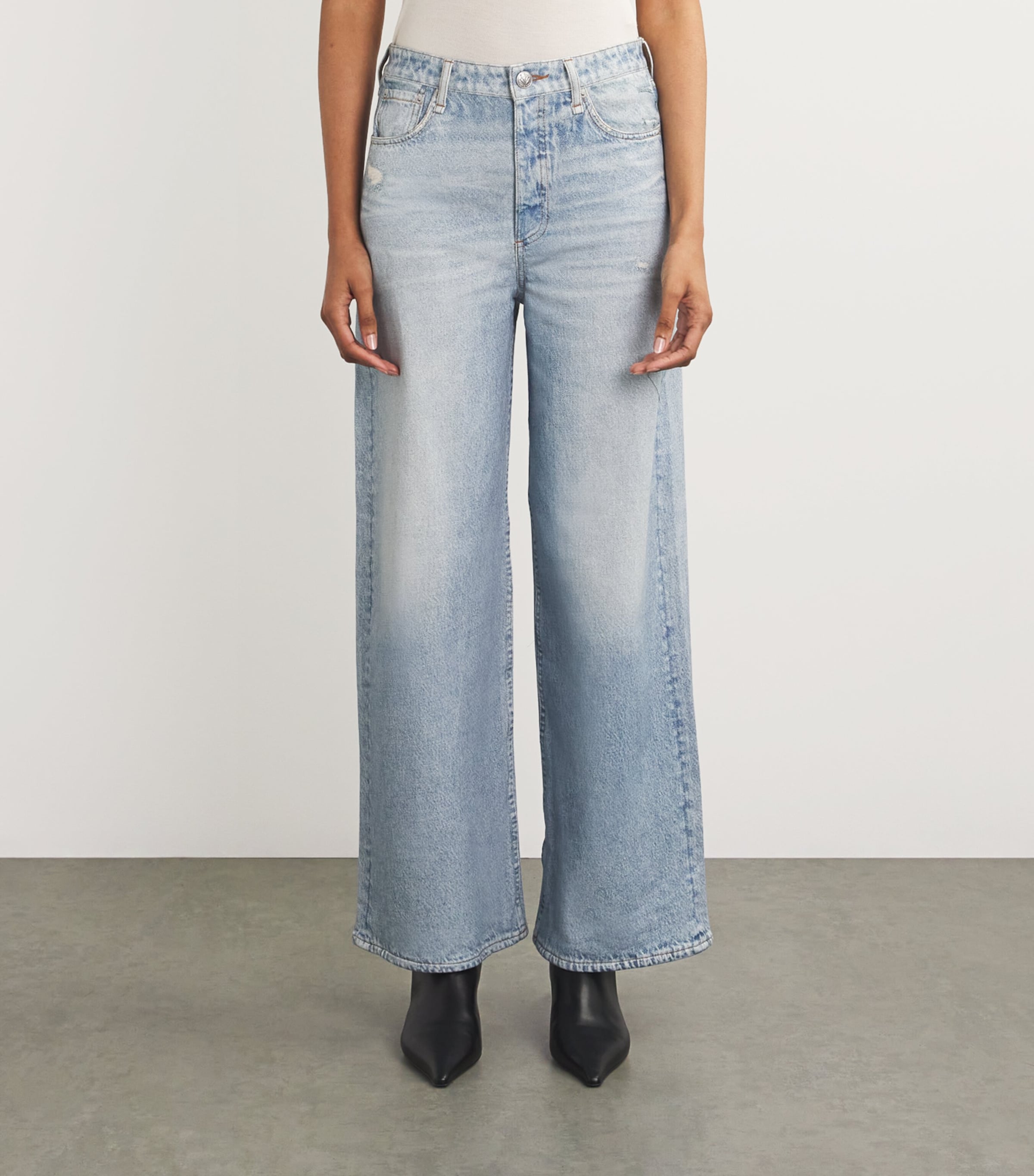 Miramar Sofie Mid-Rise Cropped Jeans MEADOWBLUE Image 3
