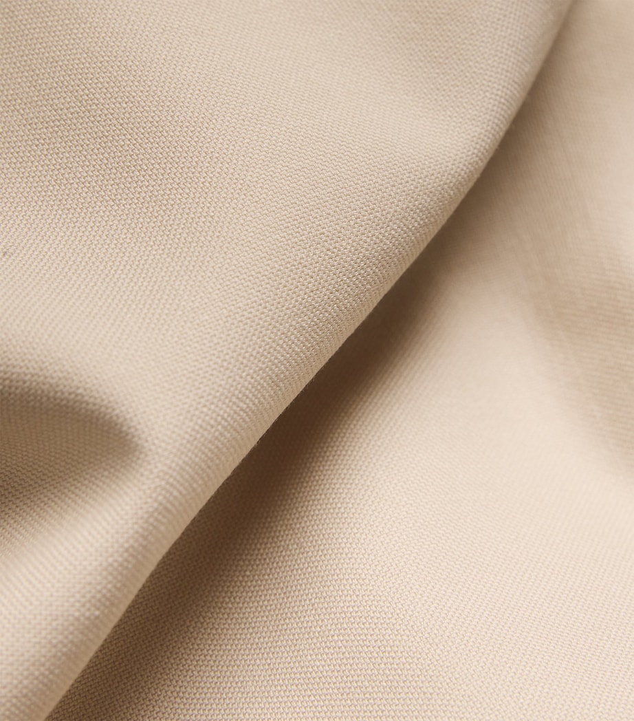 Wool Asymmetric Handkerchief Midi Skirt 0001753 PLASTER Image 5