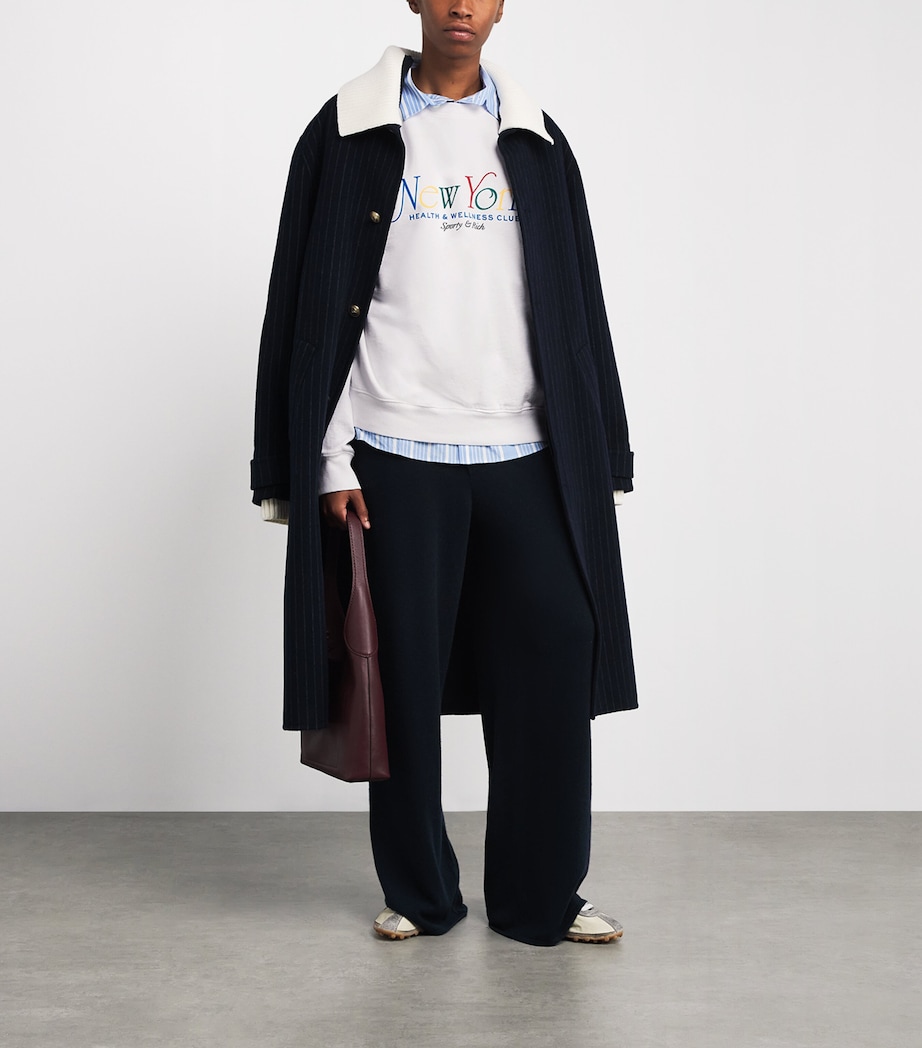 Cotton NY 94 Sweatshirt WHT/RBY/ALPNE/BLUE Image 2
