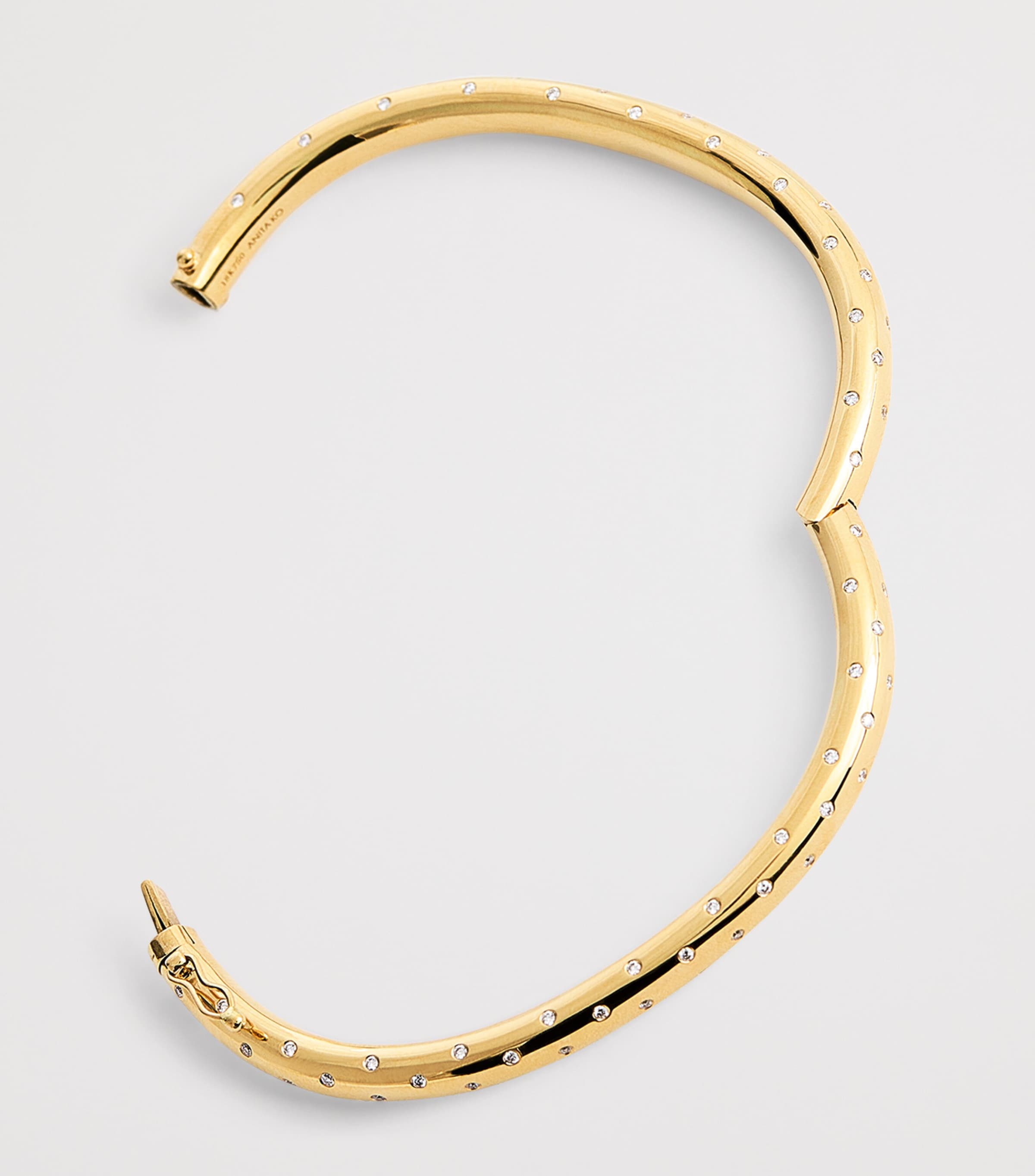 Yellow Gold and Diamond Cosmo Orion Bangle YELLOW GOLD Image 4