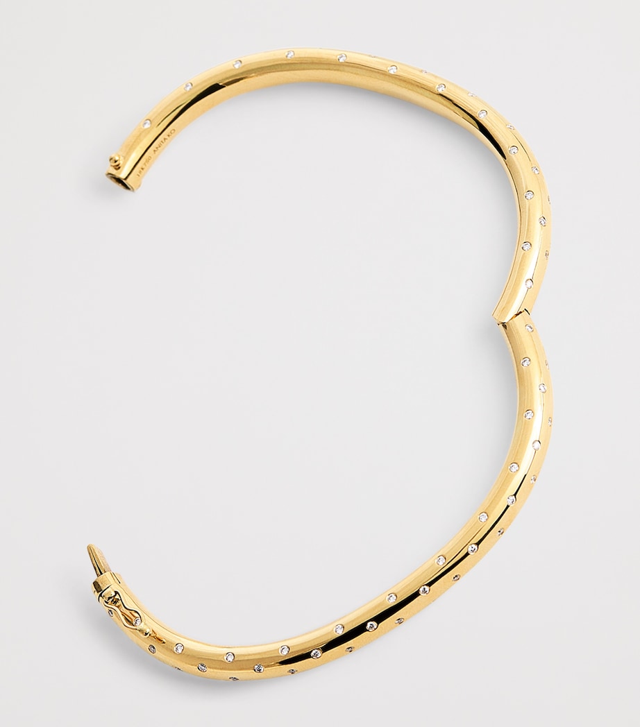 Yellow Gold and Diamond Cosmo Orion Bangle YELLOW GOLD Image 4