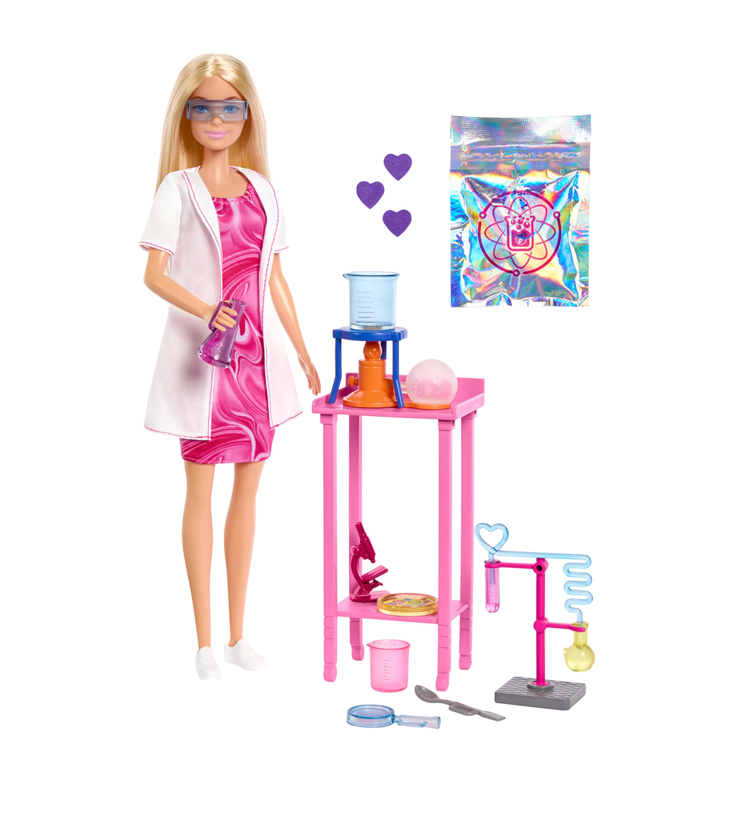 Barbie Scientist Doll and Accessories MULTI Image 1