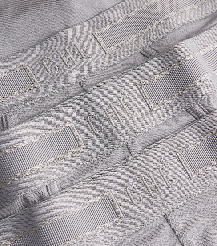 Logo-Waist Briefs (Pack of 3) STONE GREY Image 5