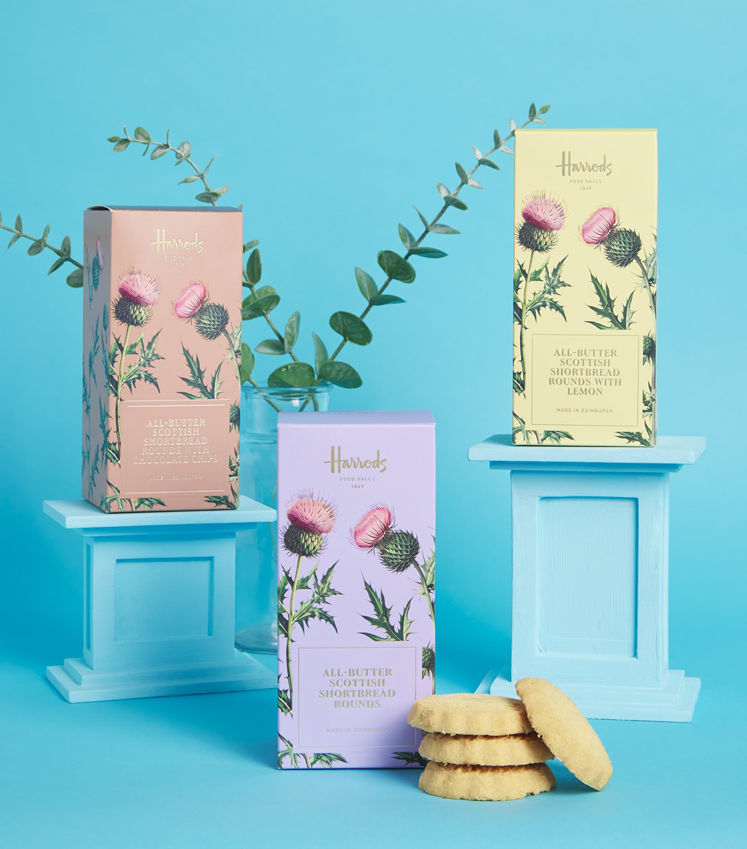 All-Butter Scottish Shortbread Rounds with Mediterranean Lemon (200g) NO COLOUR Image 2