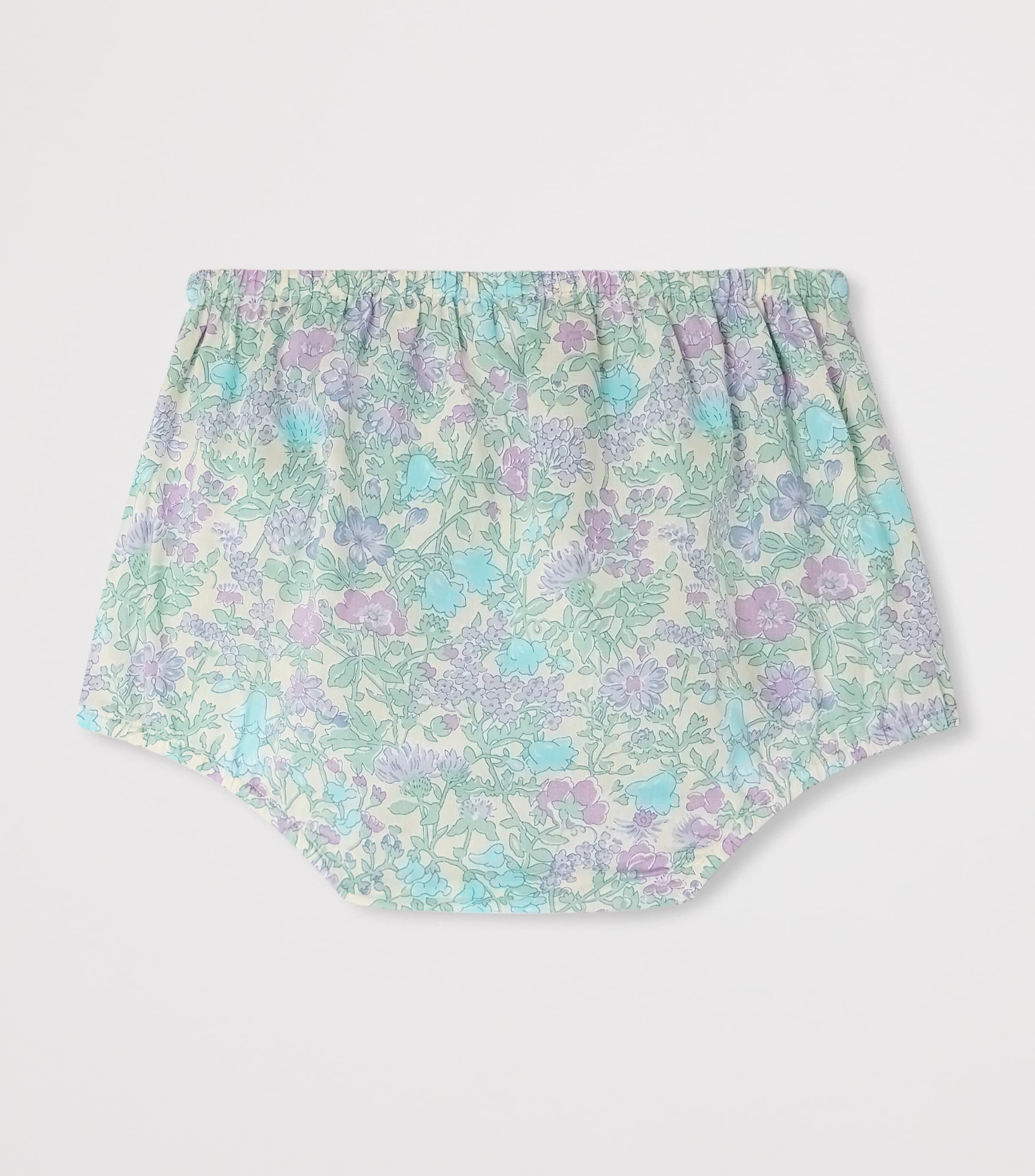 Bonpoint Cotton Aki Shorts (3-18 Months) Parme Clair Image 2