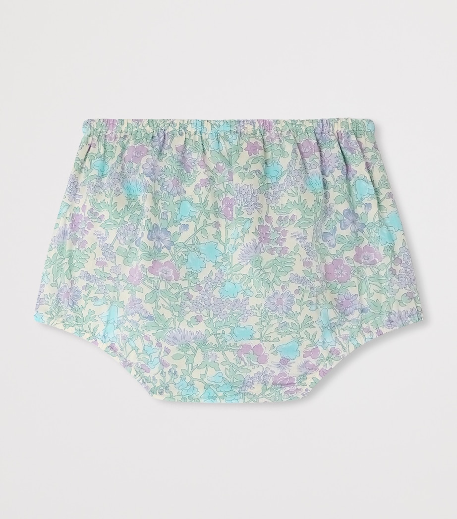 Bonpoint Cotton Aki Shorts (3-18 Months) Parme Clair Image 2