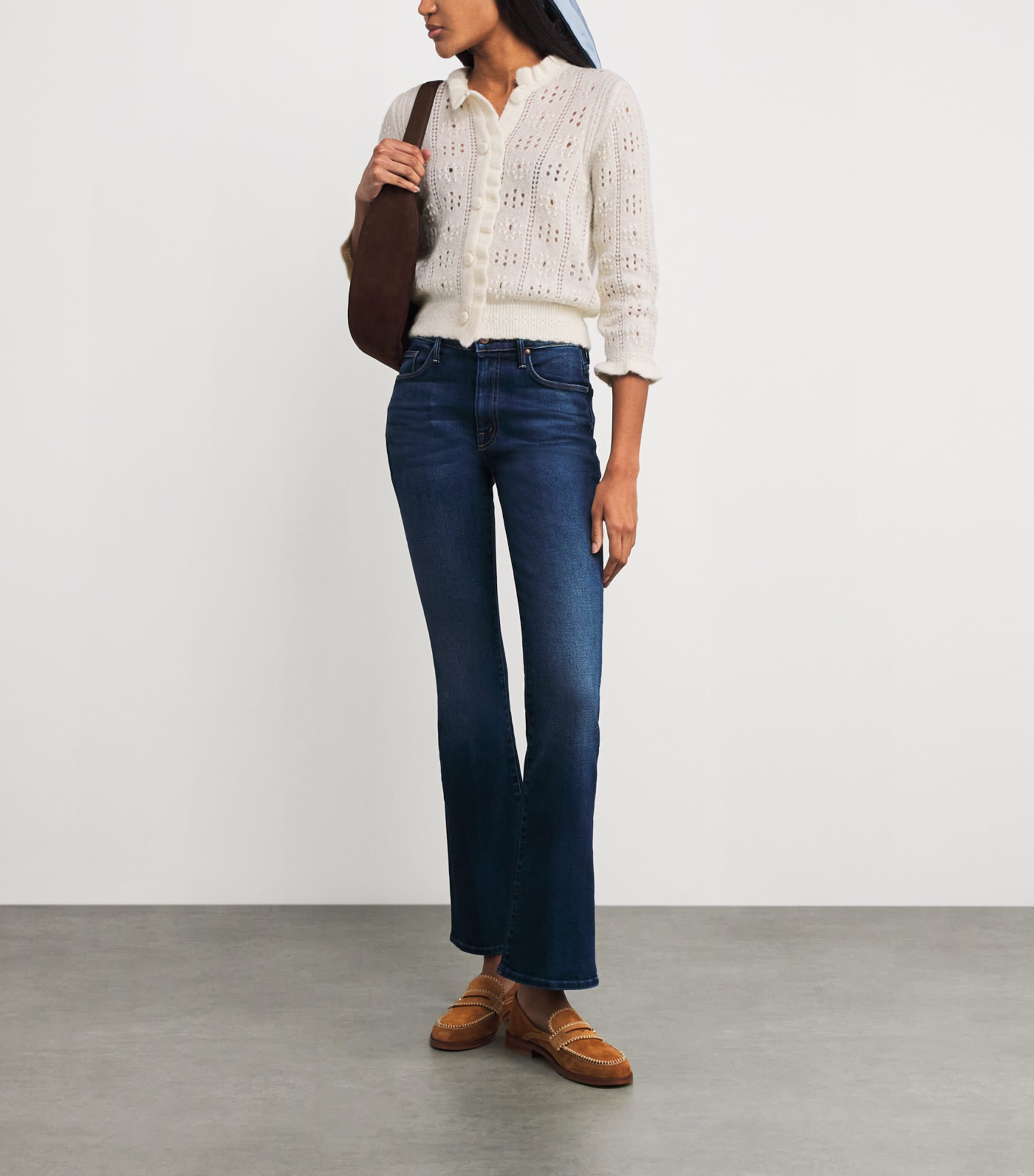 Alpaca-Blend Claudie Cardigan IVORY Image 2