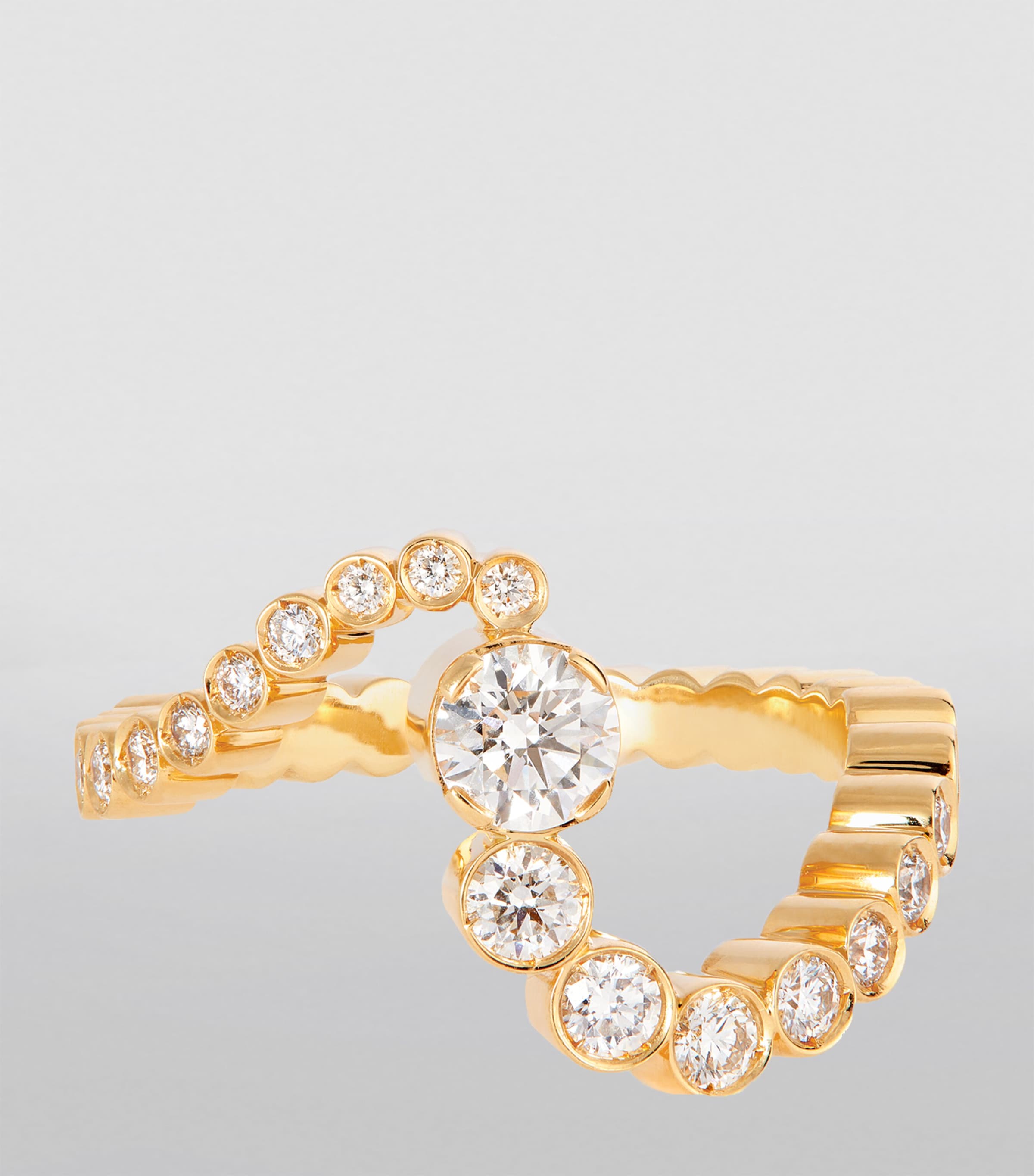 Yellow Gold and Diamond Ensemble Ring YELLOW GOLD Image 3