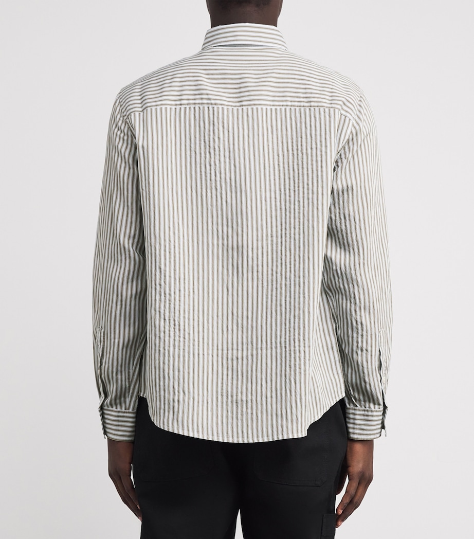 Stripe Shelly Shirt SAGE Image 4