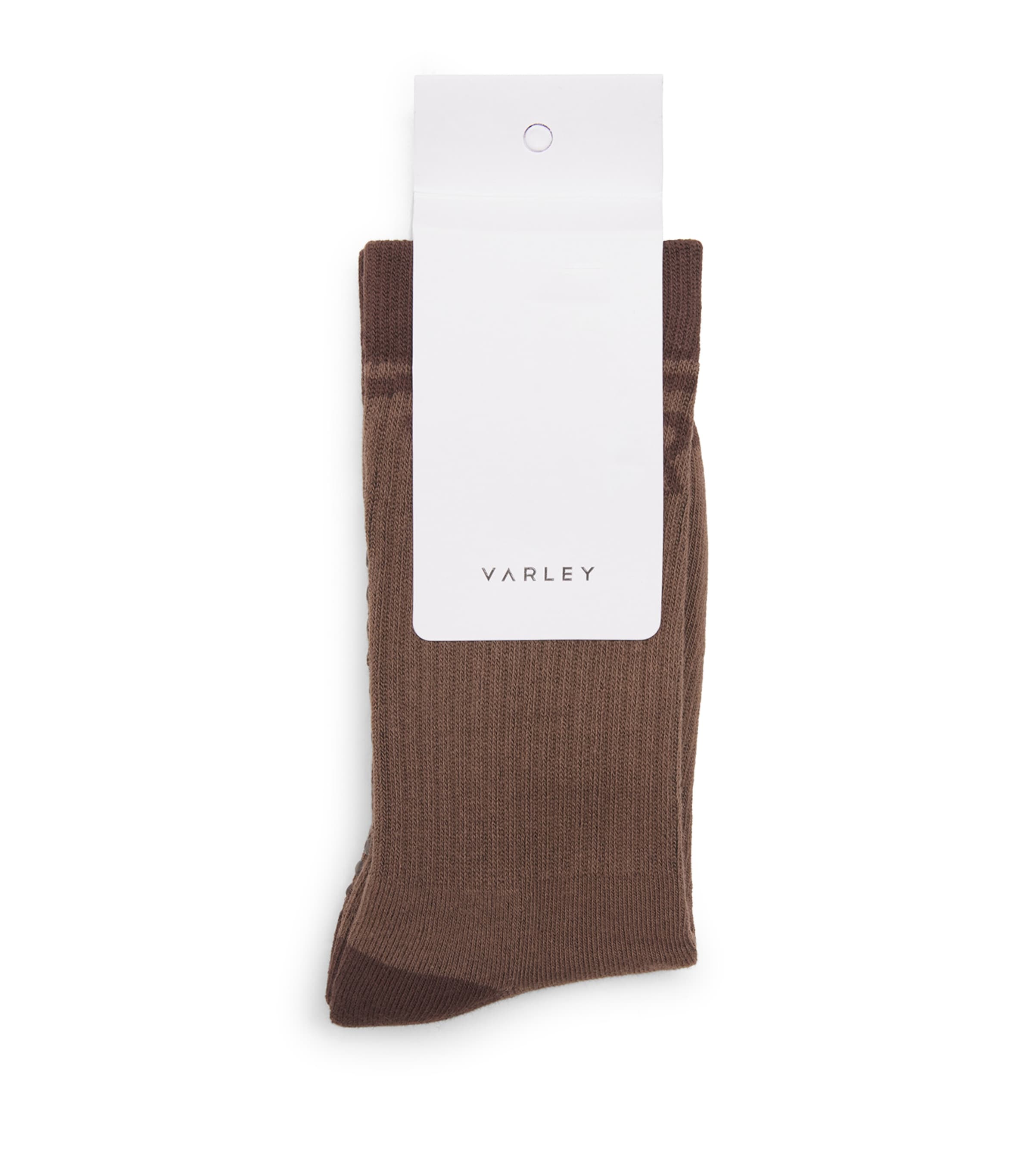 Varley Womens Kendrick Grip Socks Deep Taupe Image 1