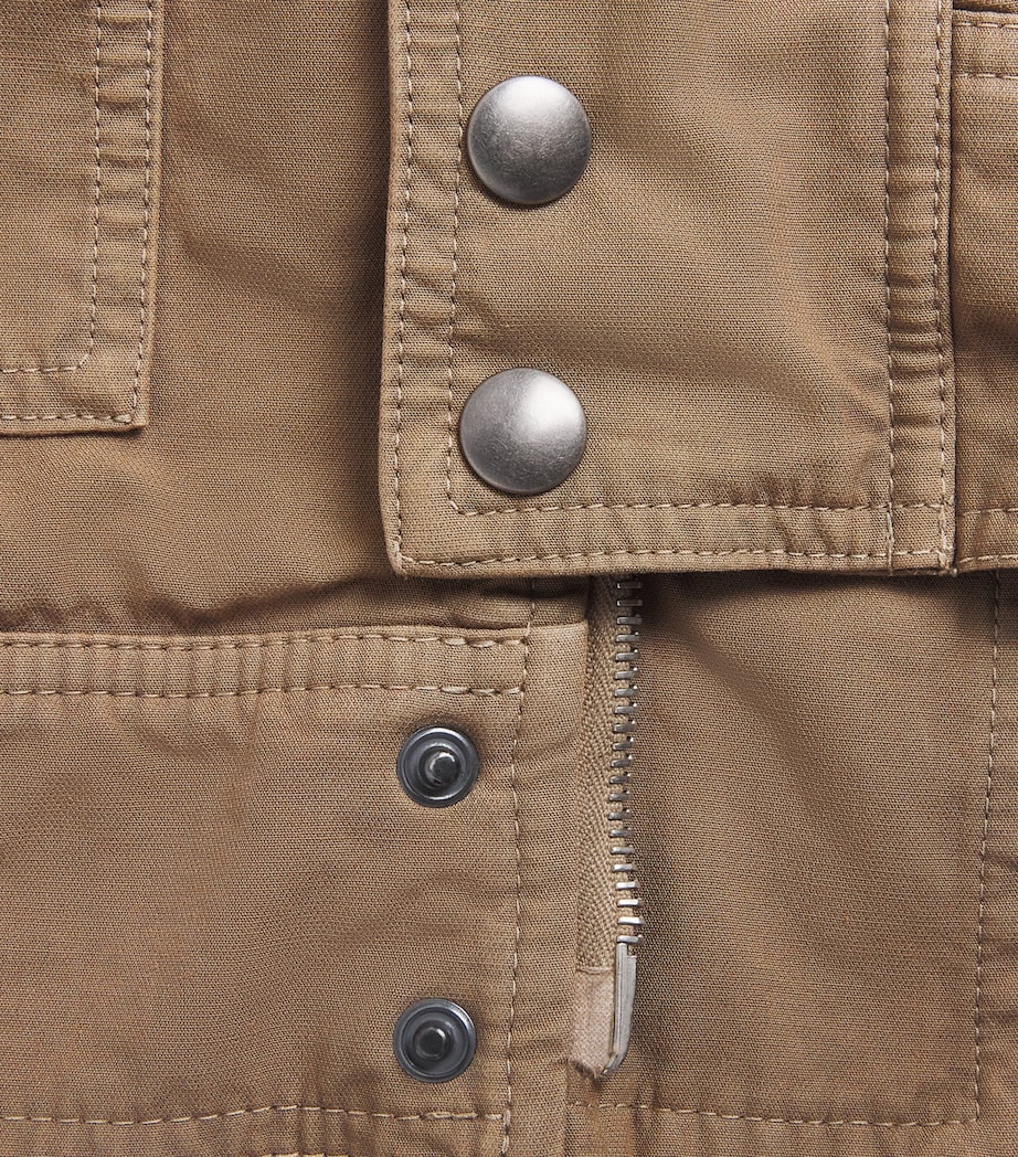 DRIES VAN NOTEN Mens Cotton Corduroy-Trim Jacket Image 6