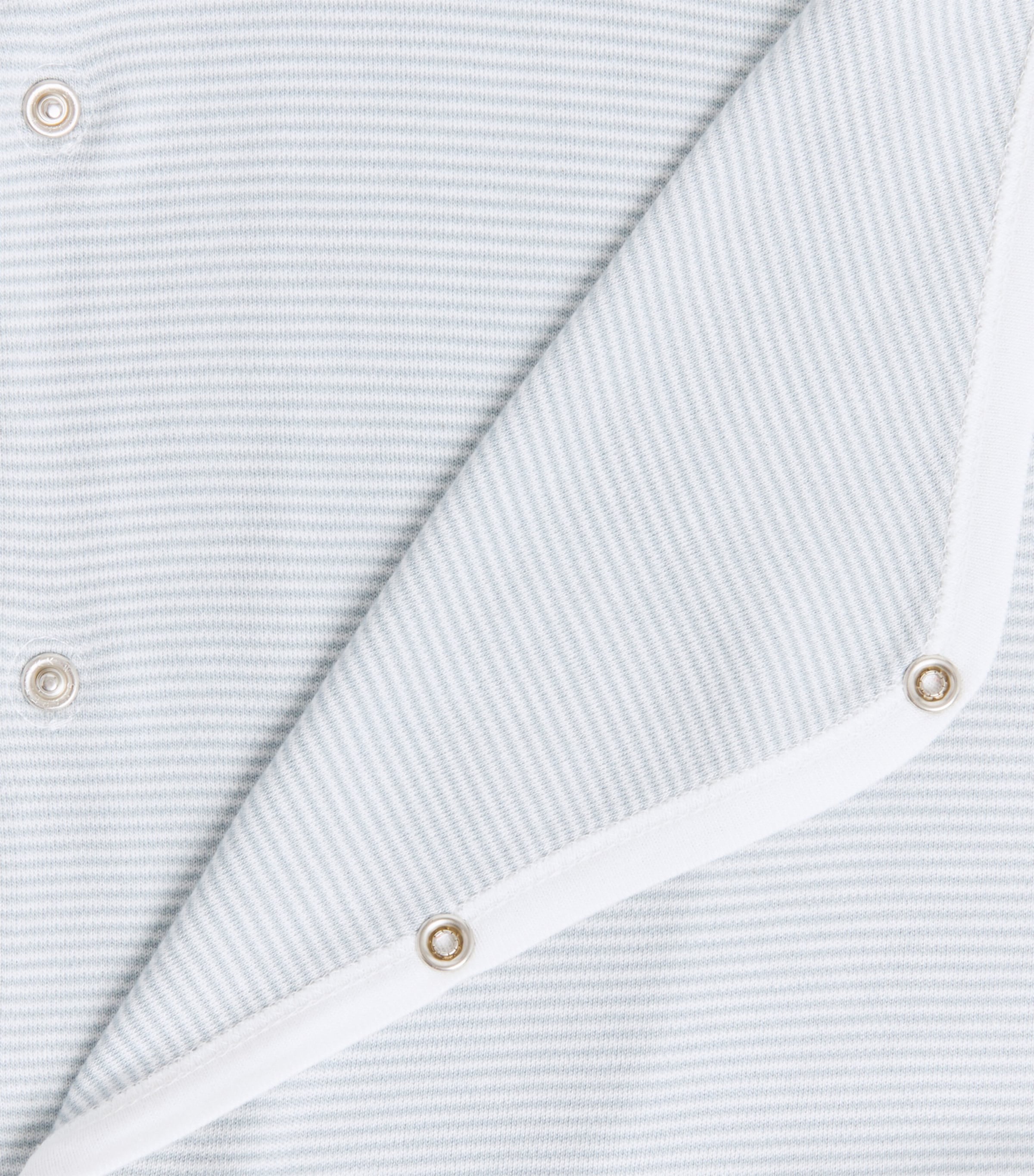 Bamboo-Blend Kimono Bodysuit (9-12 Months) BLUE STRIPE Image 2