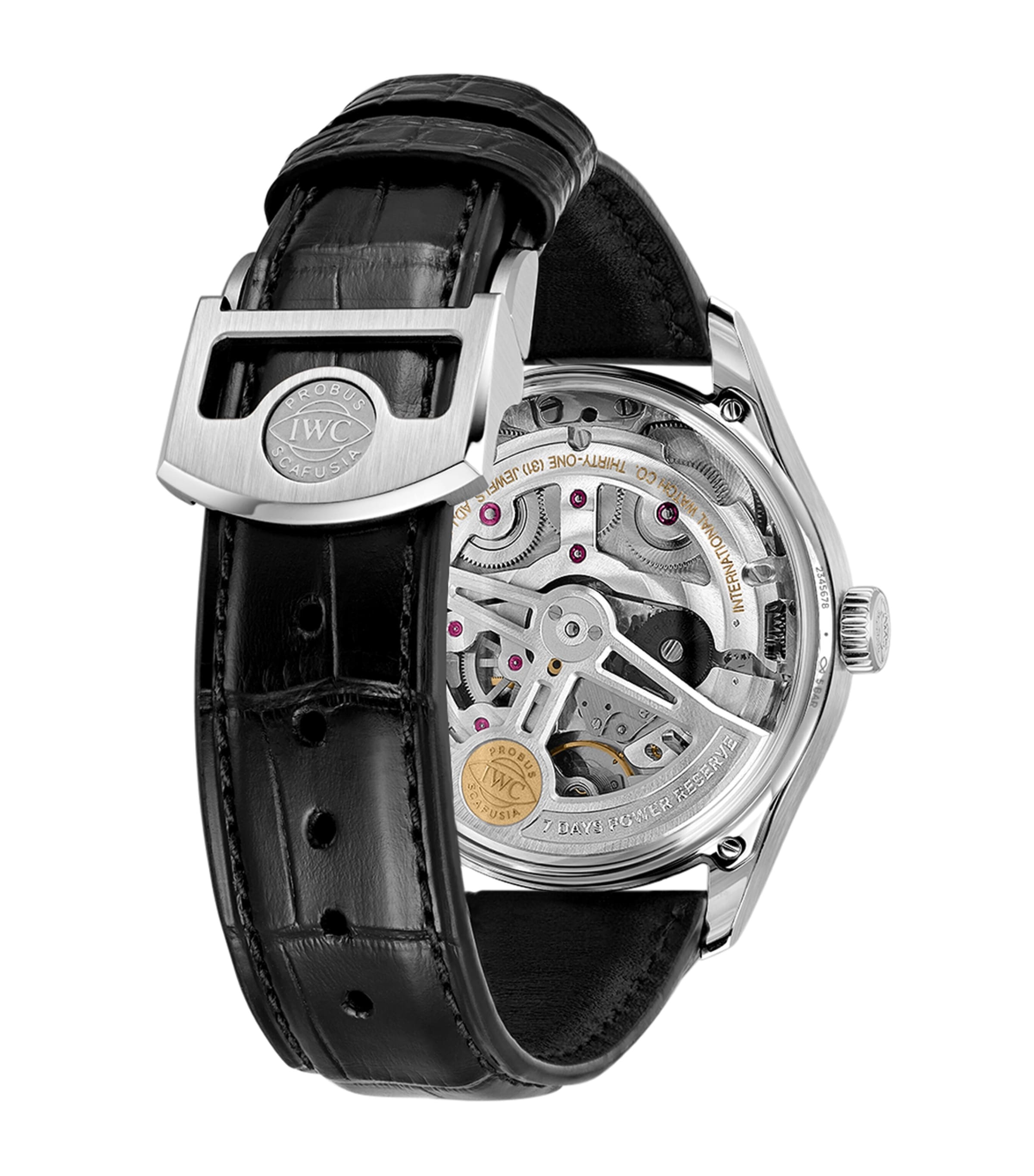 Stainless Steel Portugieser Automatic Watch 42mm SILVER Image 3