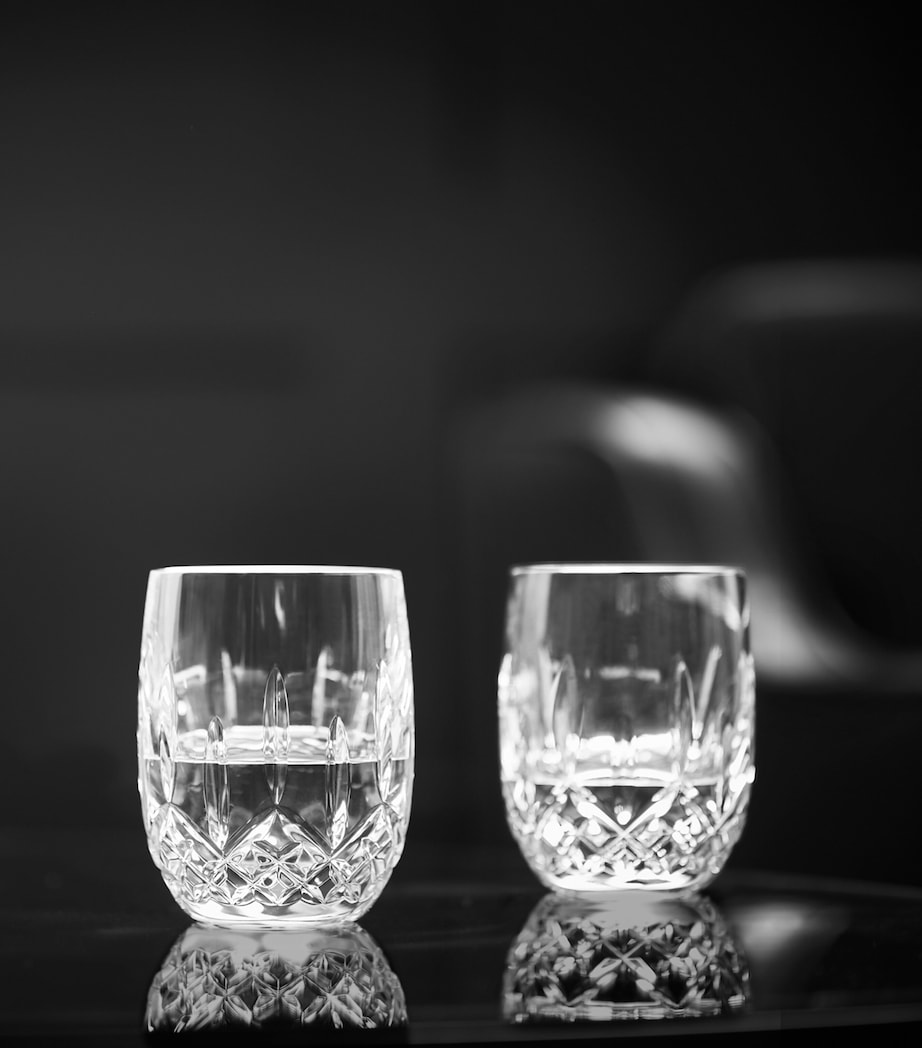 Set of 2 Lismore Connoisseur Rounded Tumblers (180ml) CLEAR Image 2