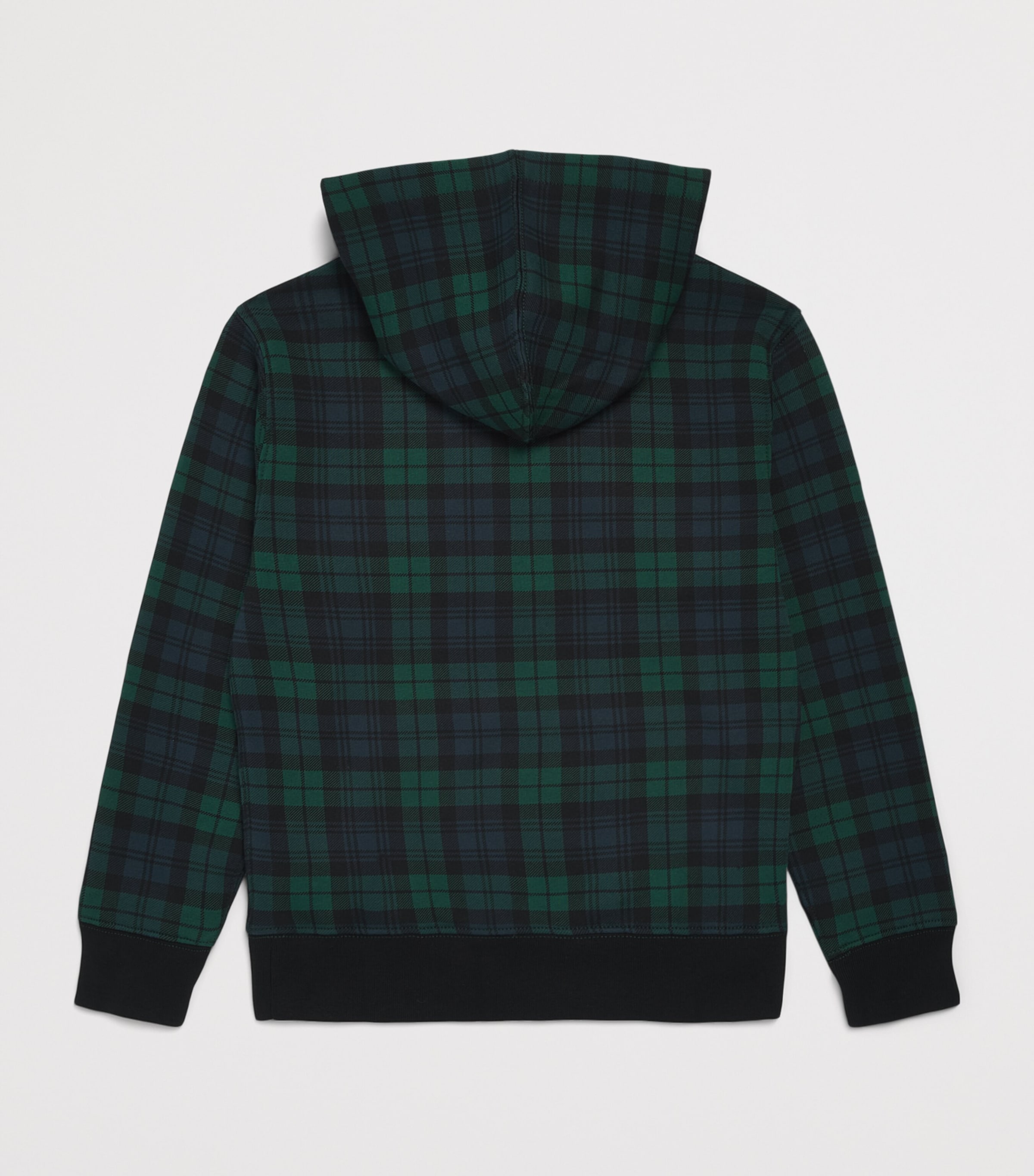Ralph Lauren Kids Check Embroidered Polo Pony Hoodie (6-14 Years) — foto 2