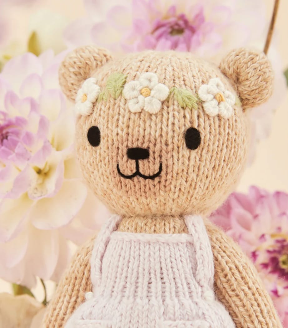 Cuddle + Kind Cotton Tiny Olivia the Honey Bear (15cm) Image 4