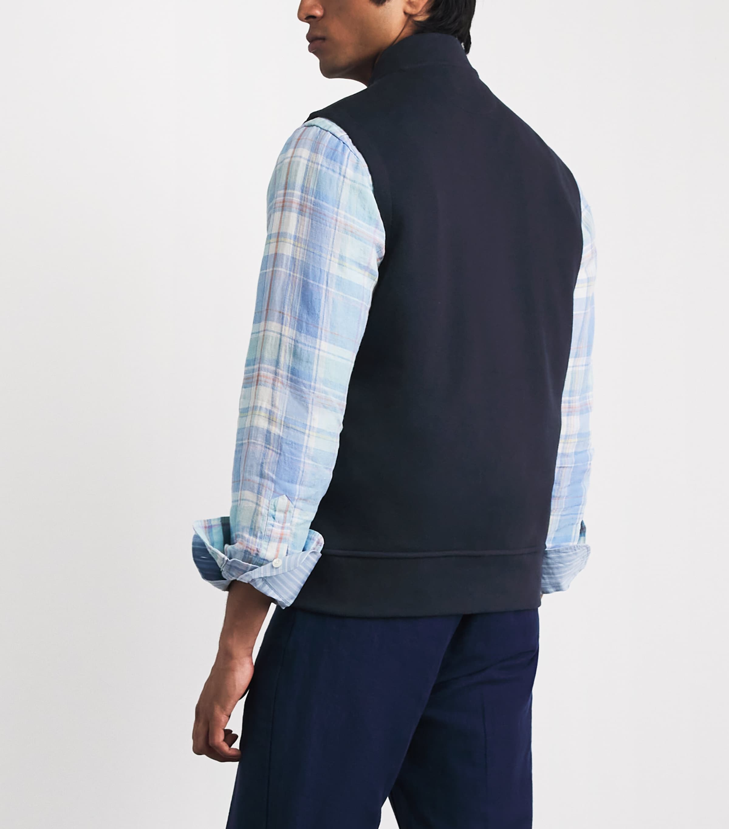 Polo Ralph Lauren Mens Padded Hybrid Zip-Up Gilet Aviator Image 5