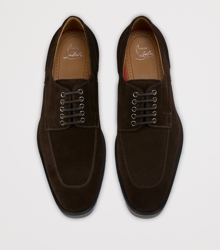 Davisol Lion Suede Derby Shoes 7164 Image 4