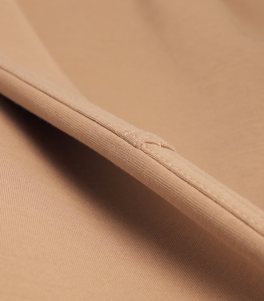 Jersey Wide-Leg Trousers CAMEL Image 5