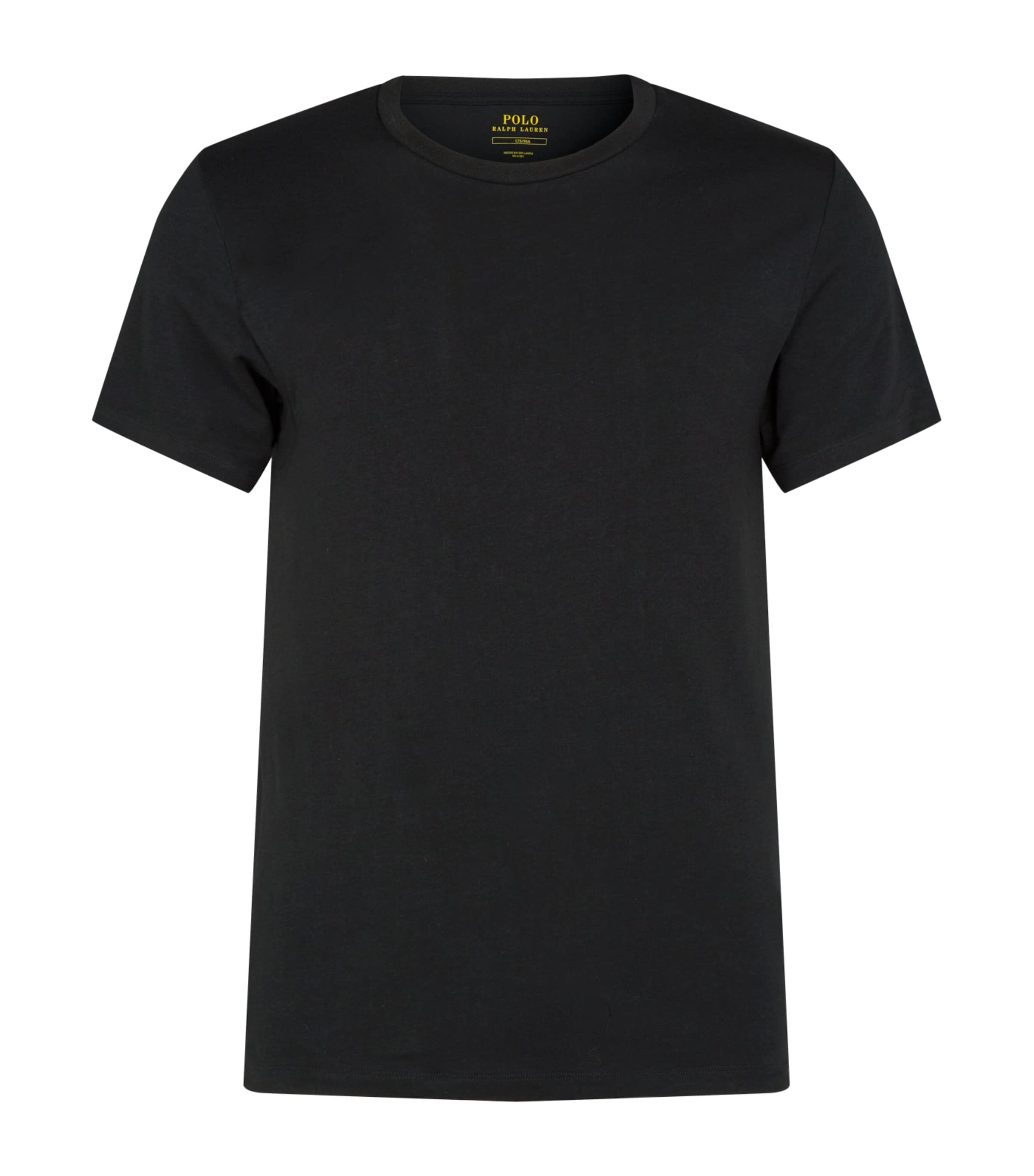 Polo Ralph Lauren Logo T-shirt In Black