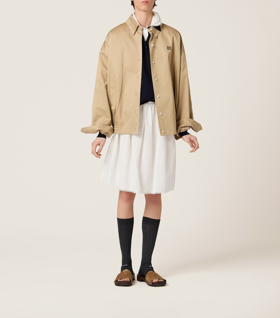 Cotton Chino Blouson Jacket F0065 Image 2