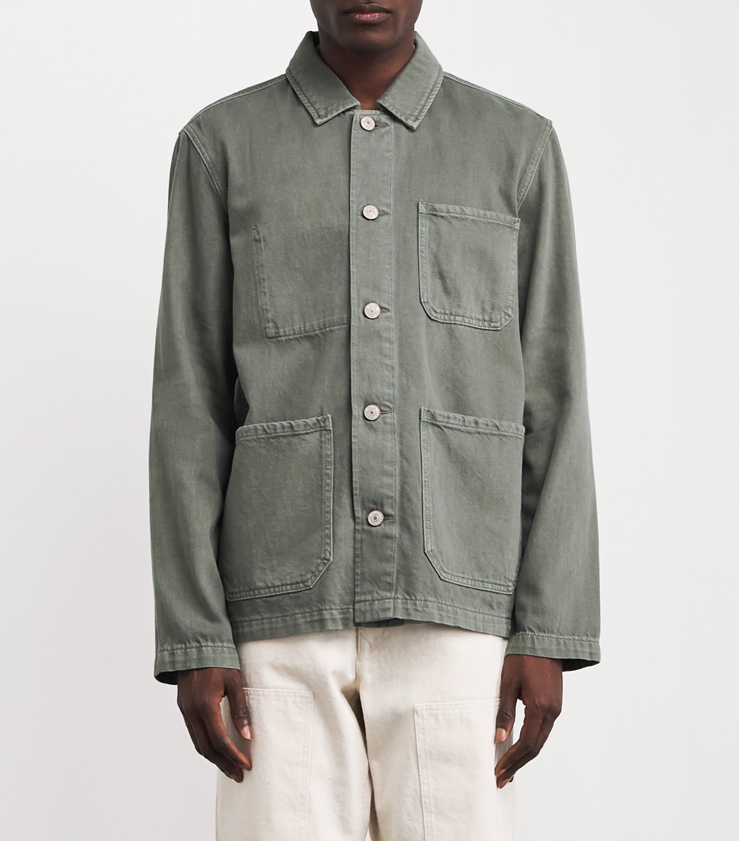 Cotton Sidham Chore Jacket VINTAGE BONSAI Image 3