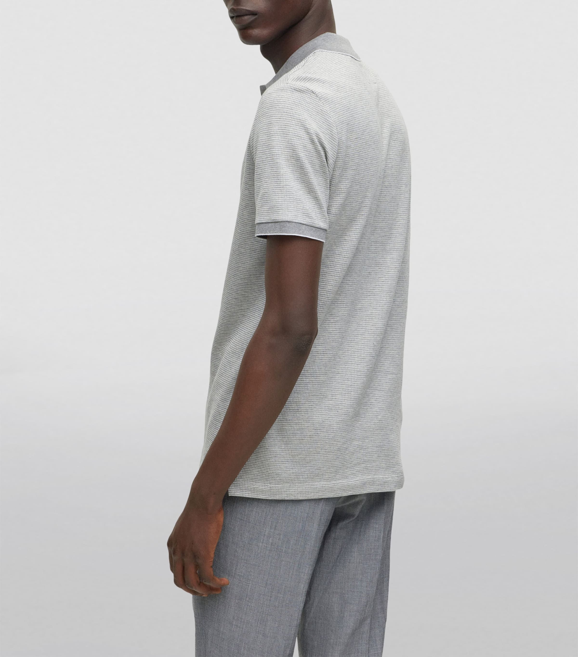 Cotton-Silk Polo Shirt 041 Image 4