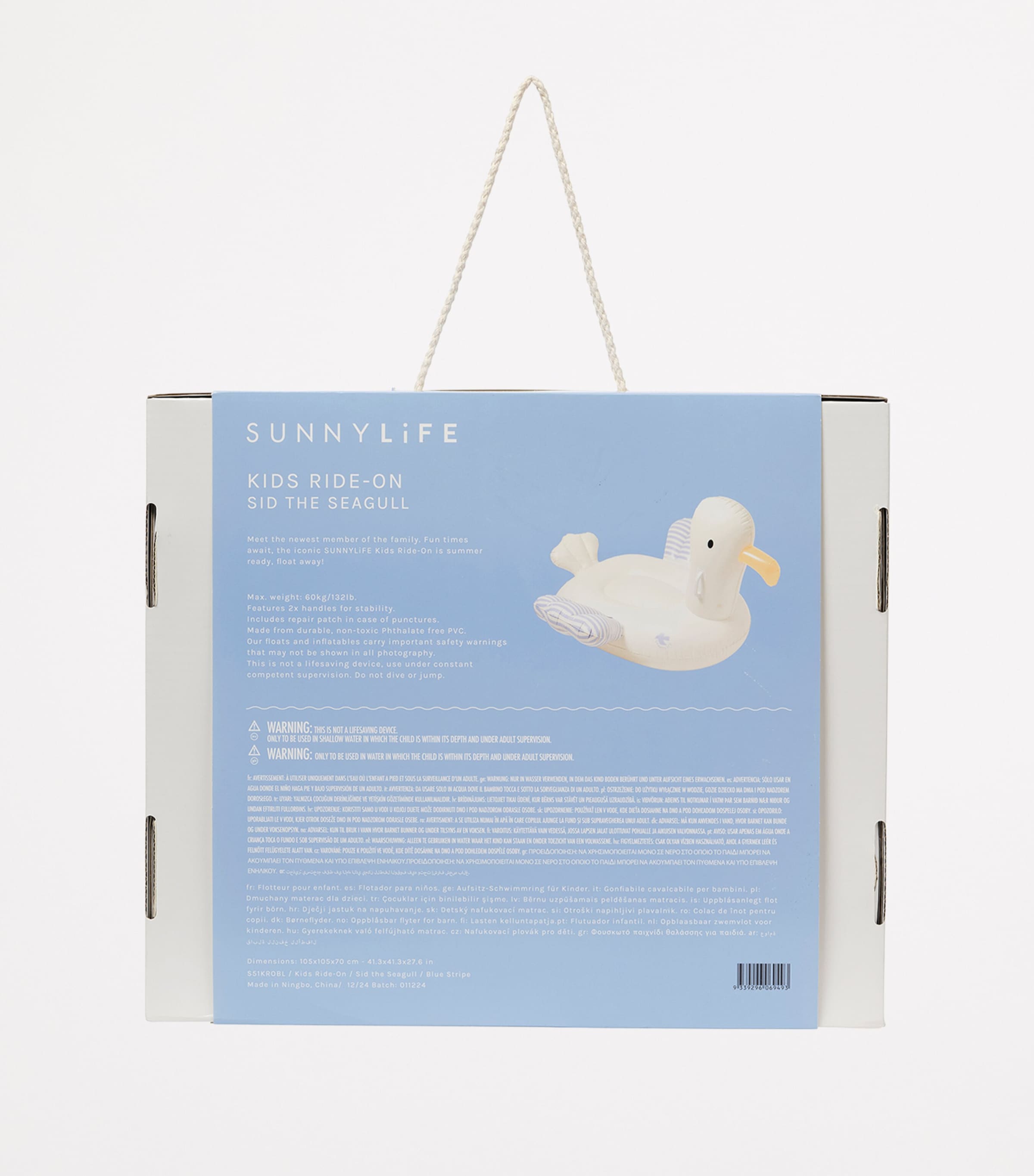 Striped Sid the Seagull Ride-On Float SID THE SEAGULL Image 6