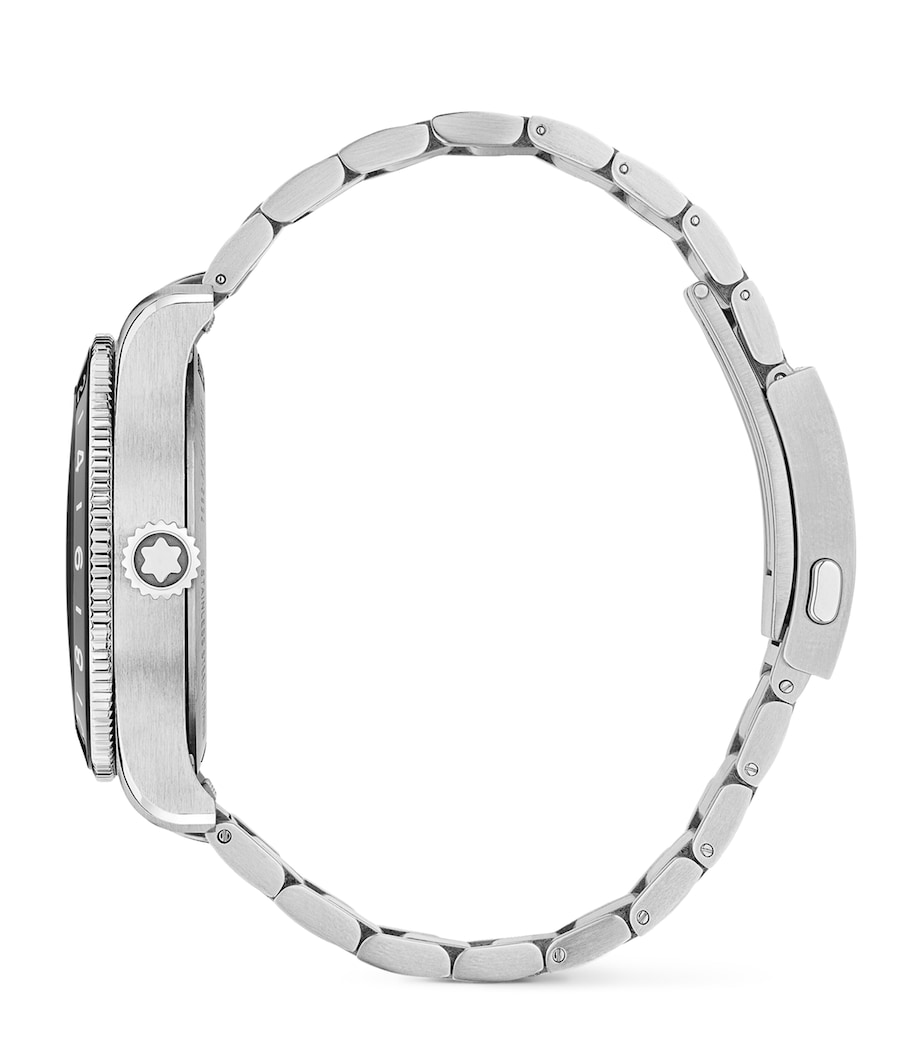 Stainless Steel Montblanc 1858 GMT Watch 42mm MULTI Image 2