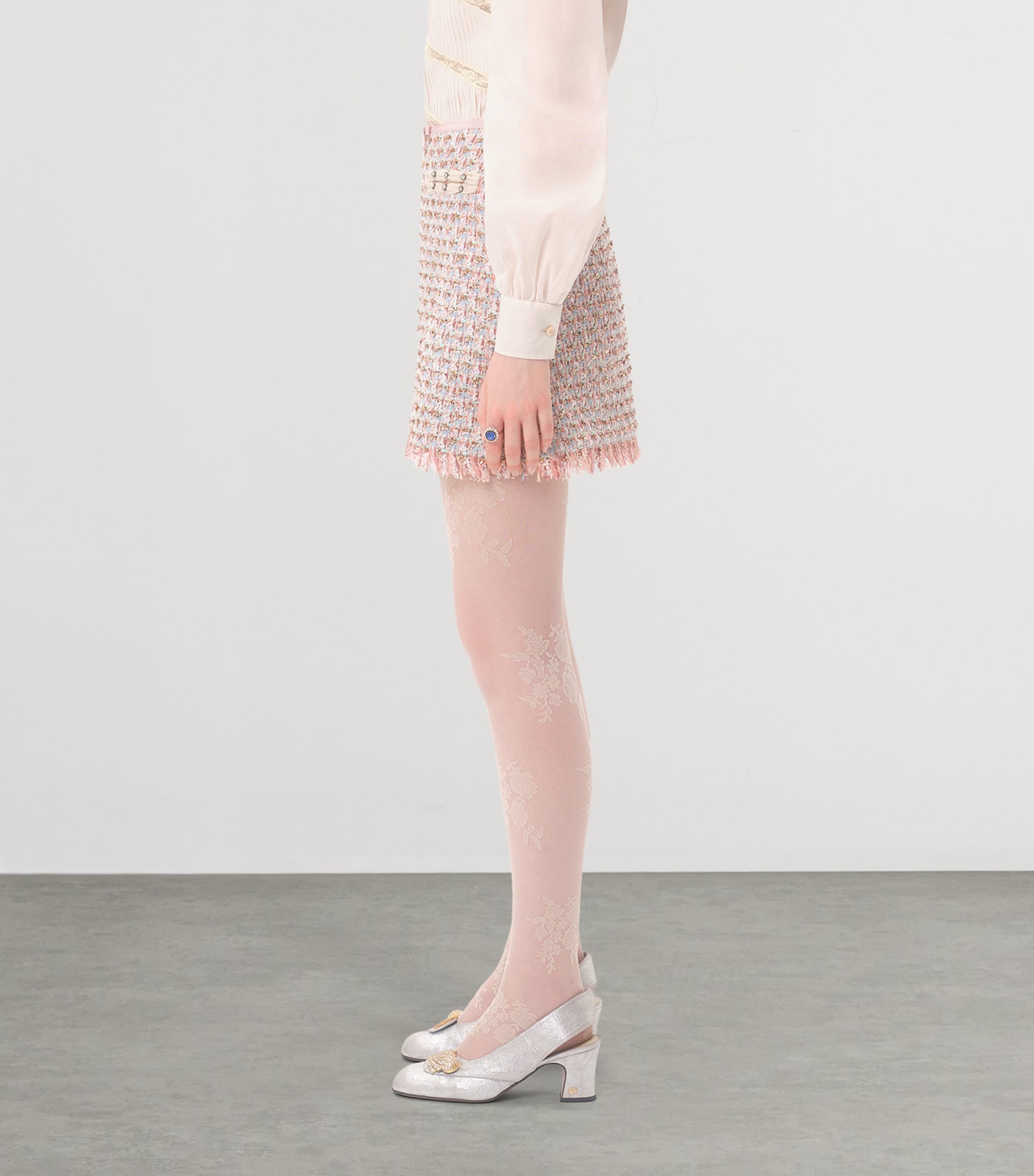 Tweed Mini Skirt M12 Image 3