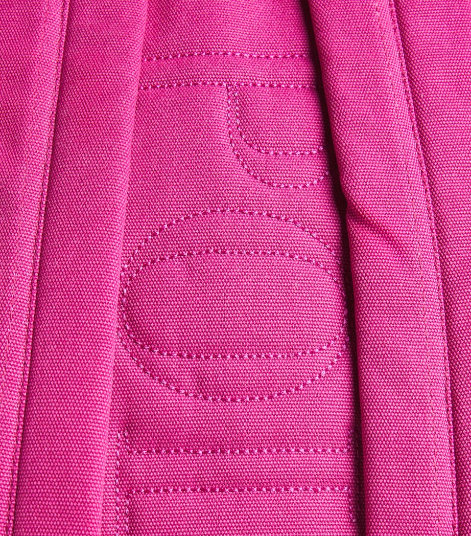 Ralph Lauren Kids Canvas Polo Pony Backpack Preppy Pink Image 3
