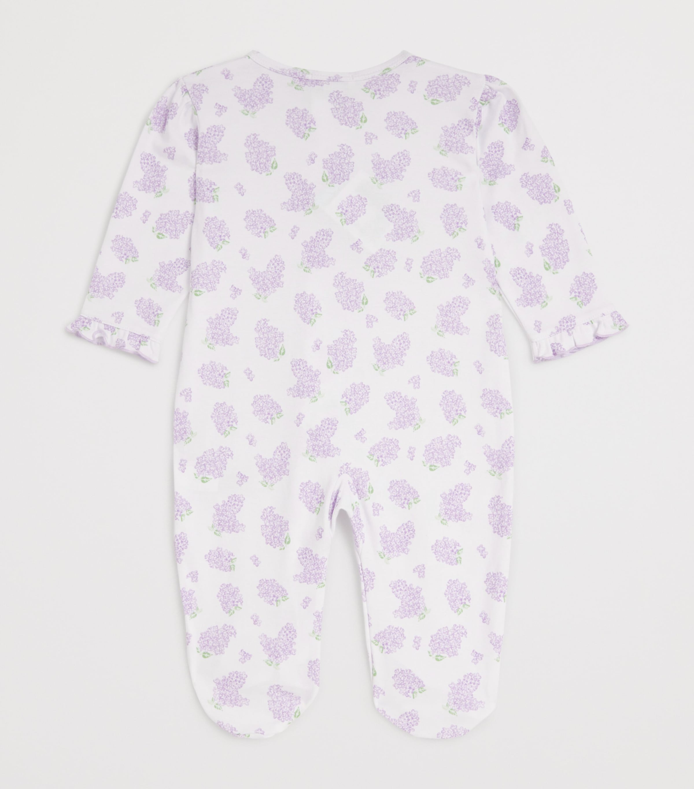 Pima Cotton Lilac Love All-In-One (0-9 Months) K531LILAC Image 2
