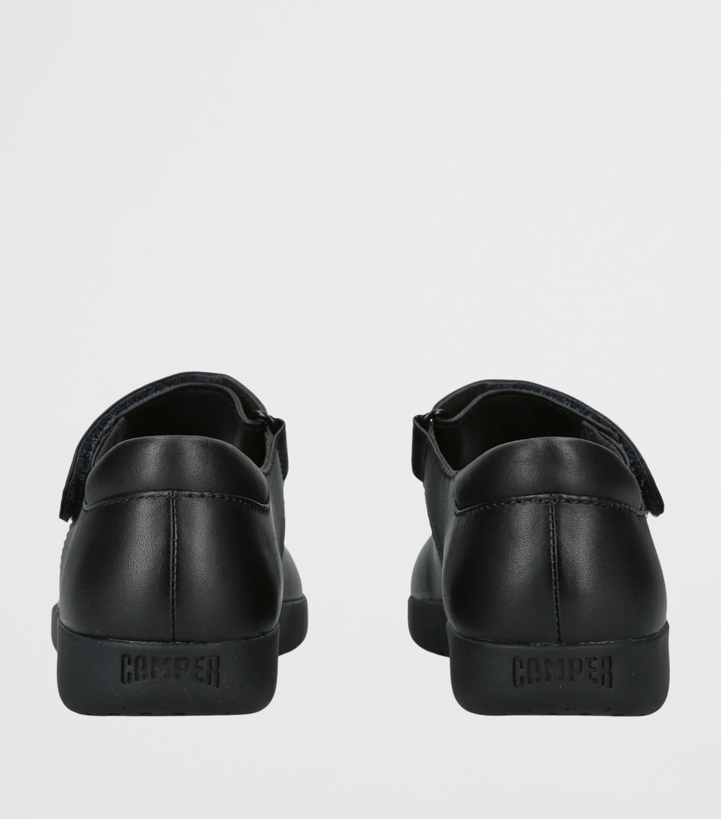 Camper Leather Spiral Comet Mary Janes Black Image 4