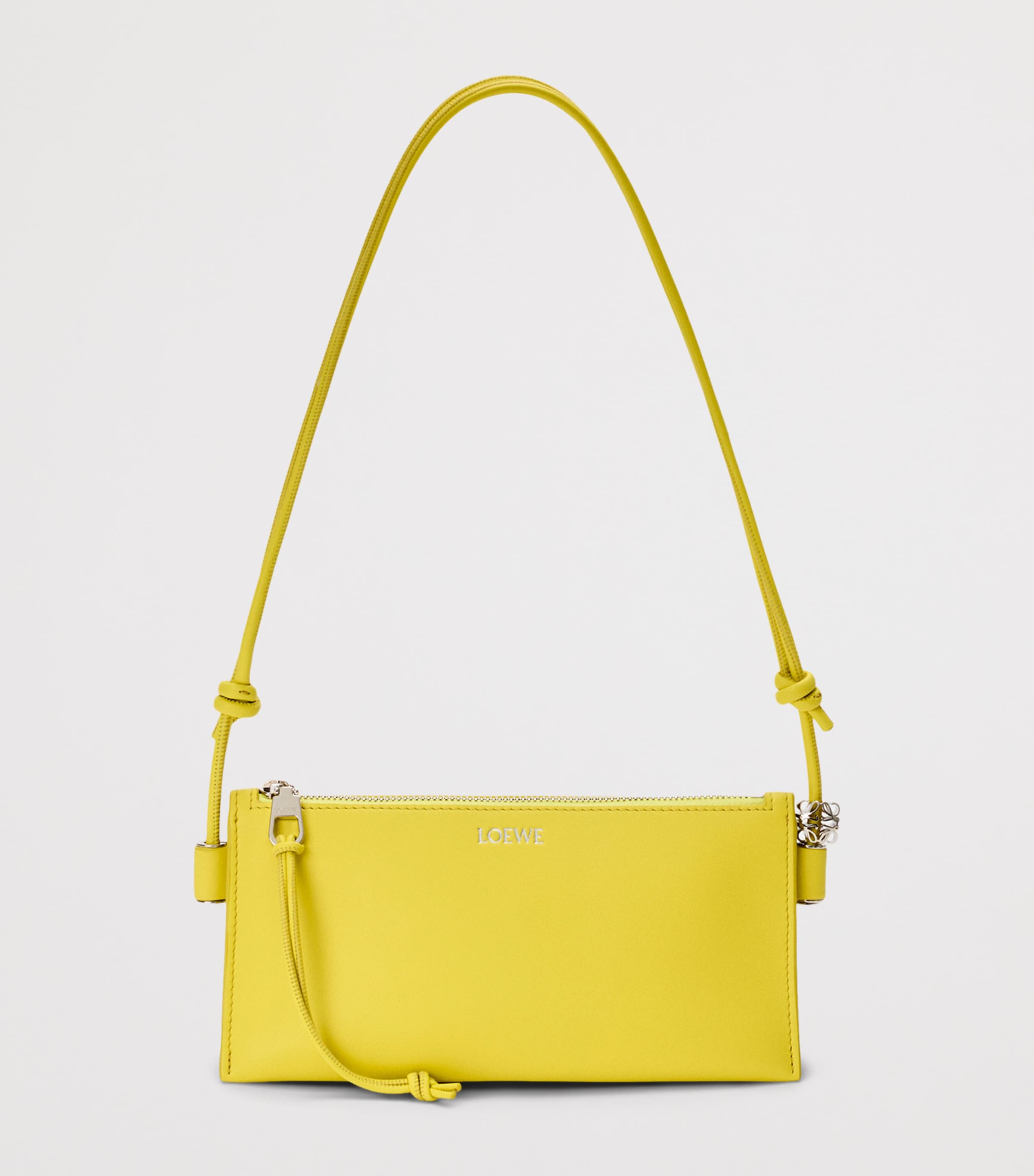 LOEWE Nappa Leather Joya Pouch Lemon Image 4
