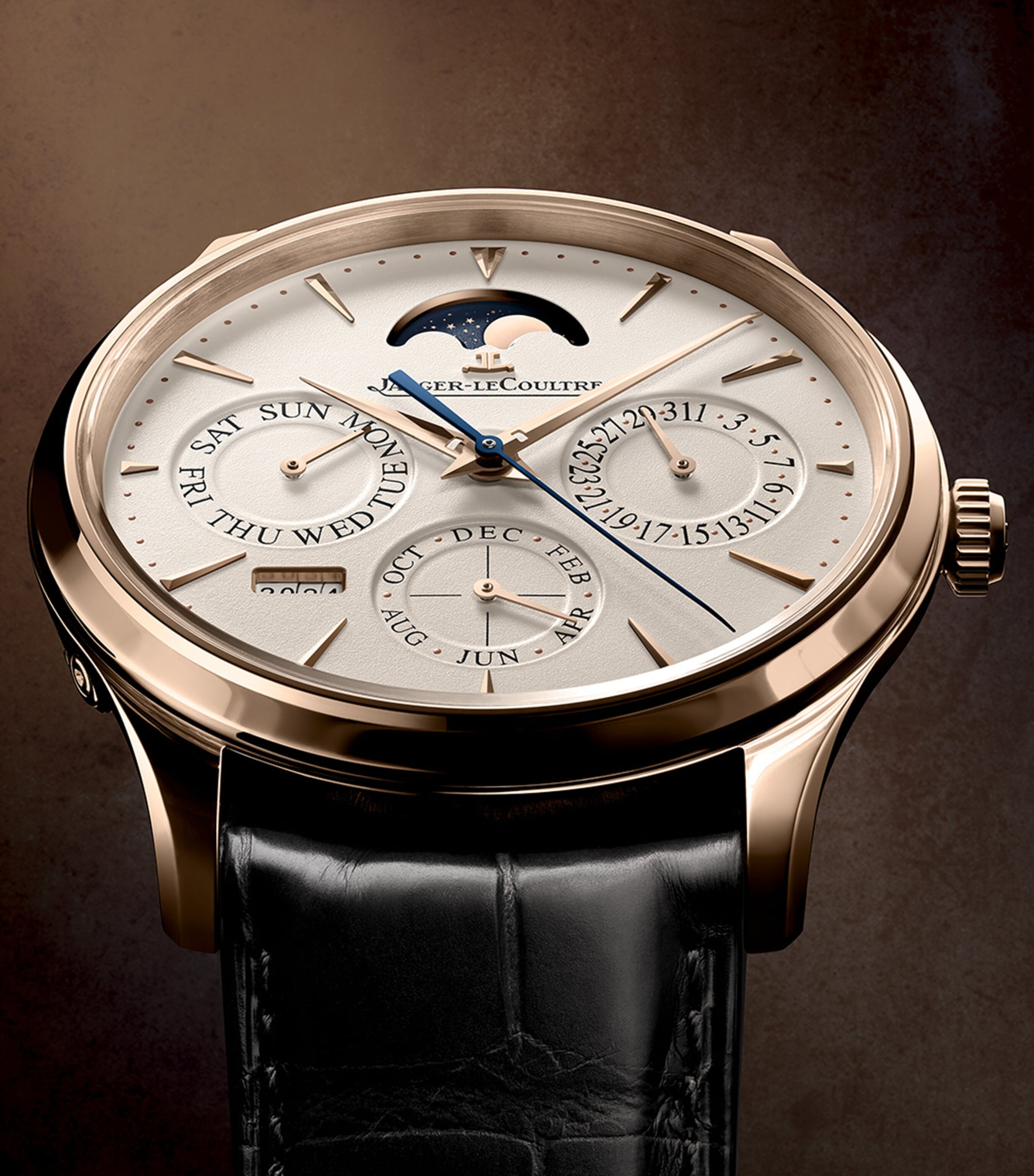 Pink Gold Master Ultra Thin Perpetual Calendar Watch 39mm PINK GOLD Image 4