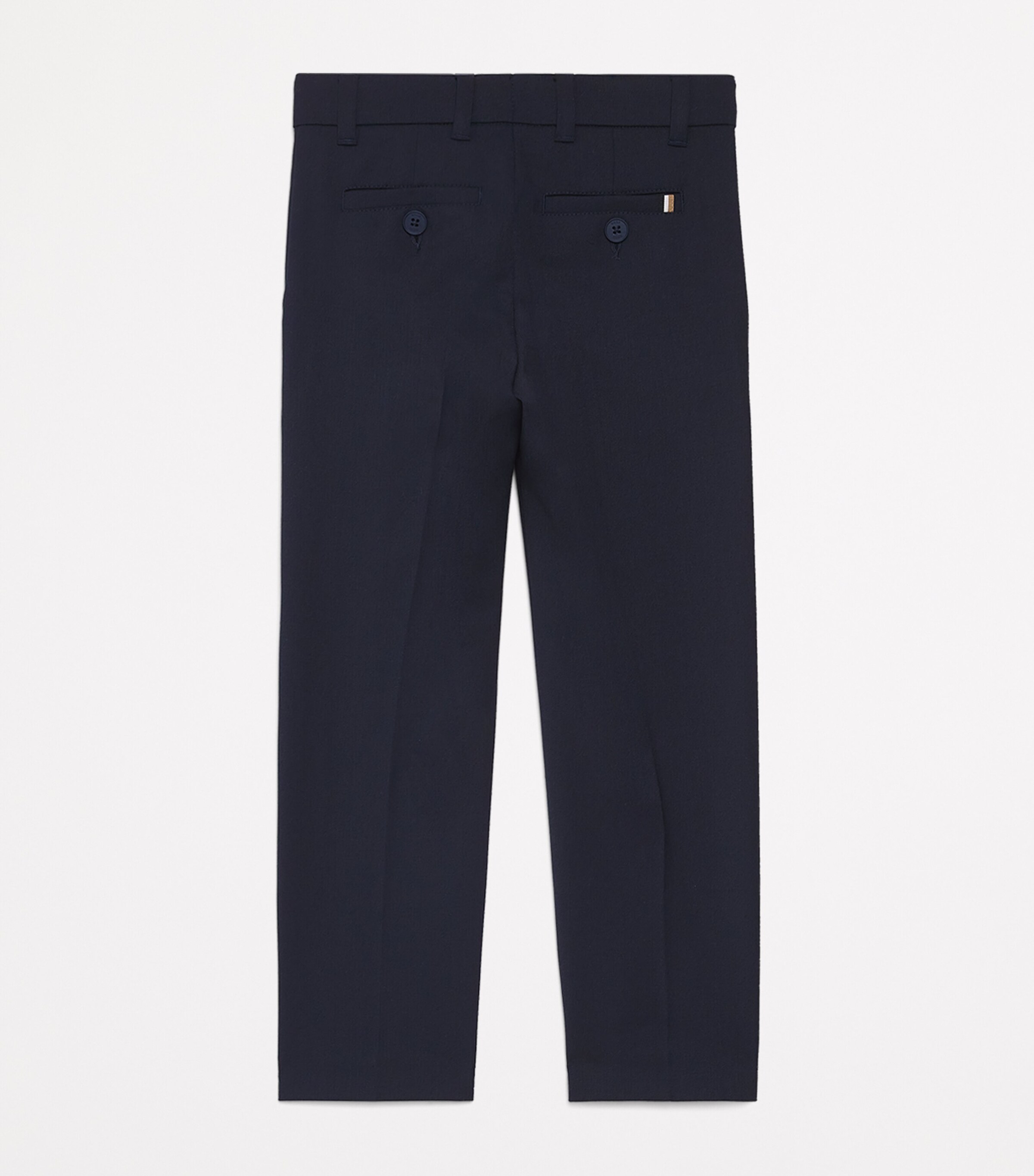BOSS Kidswear Wool-Blend Tailored Trousers (4-16 Years) Electric Blue Image 2