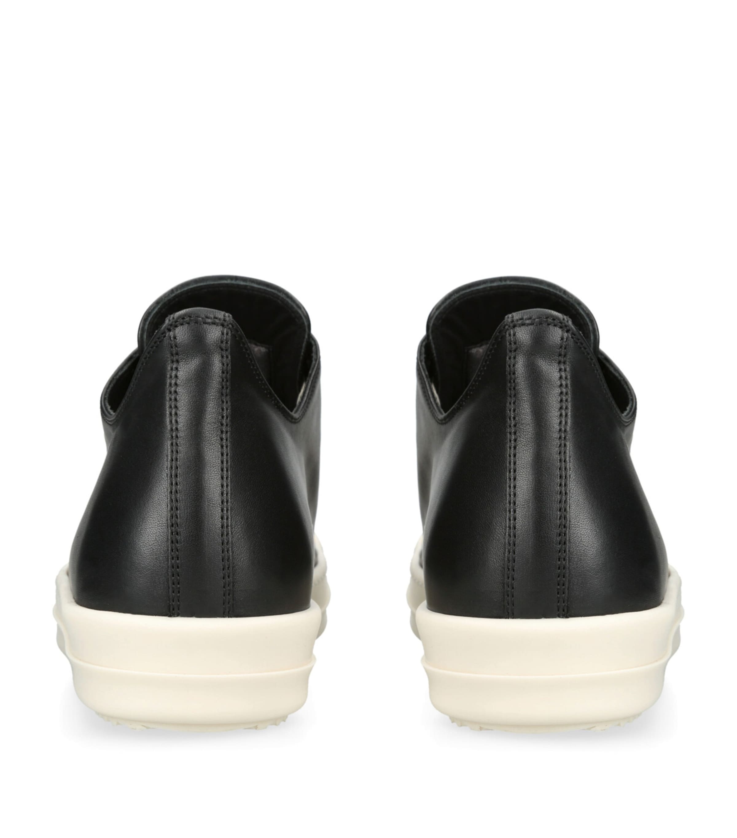 Leather Classic Low-Top Sneakers BLK/WHITE Image 2