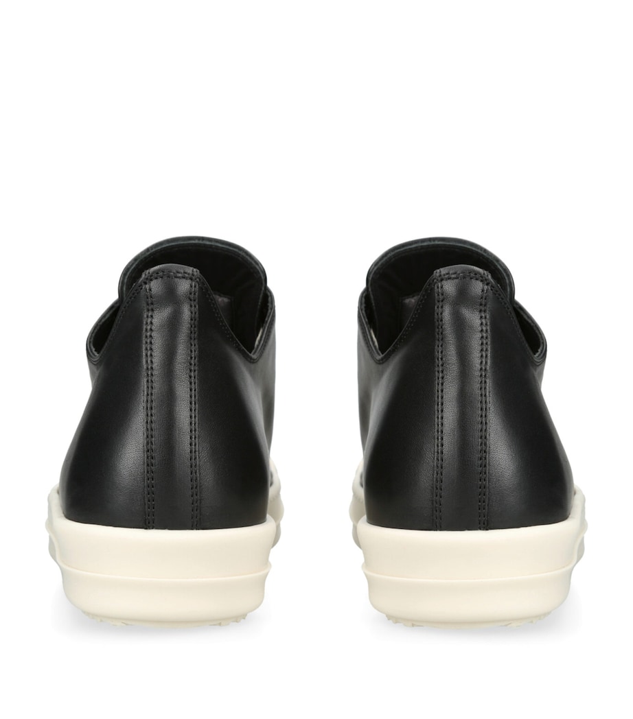 Leather Classic Low-Top Sneakers BLK/WHITE Image 2