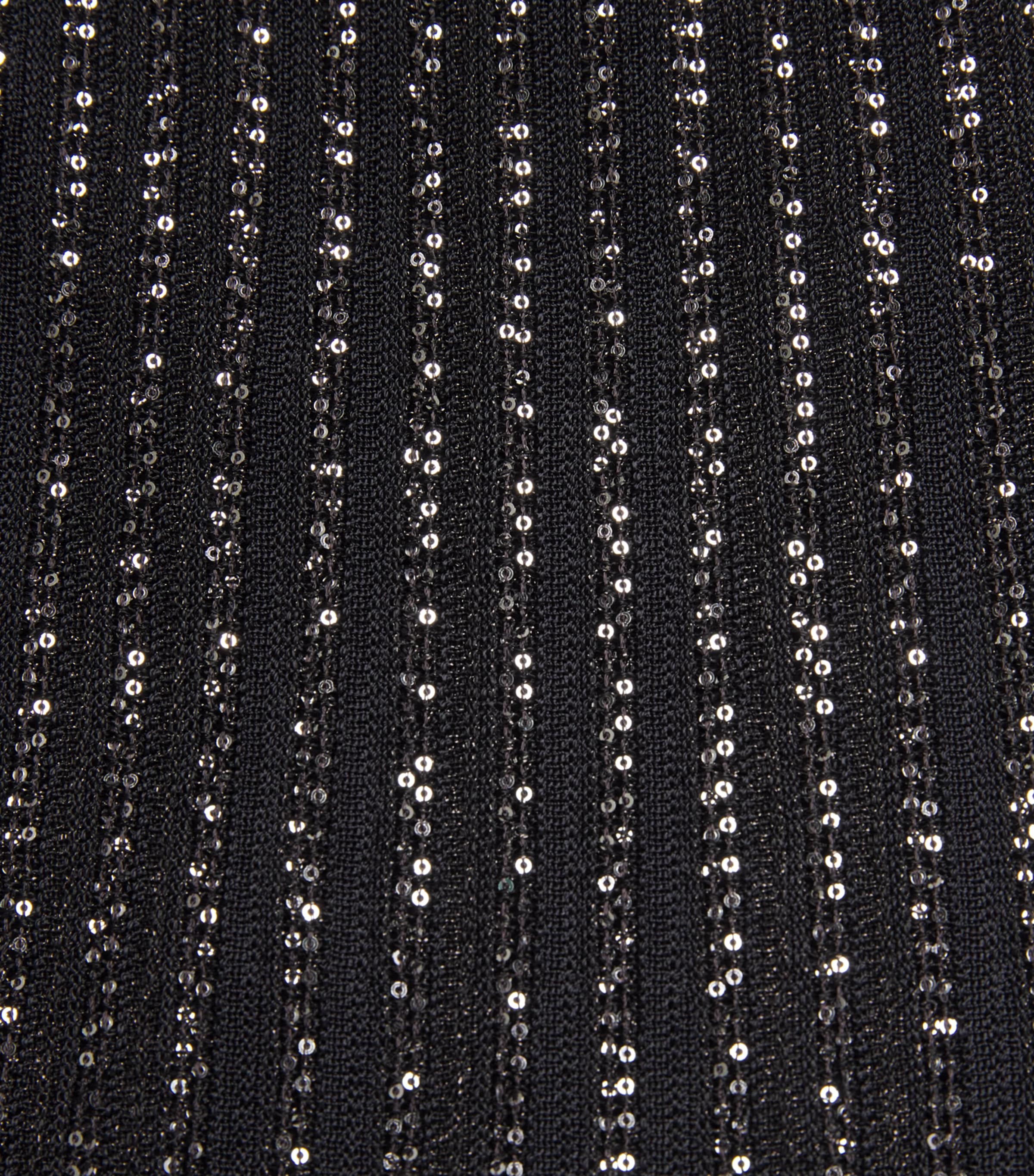 Embellished Maxi Dress S91RX BLACK TONES Image 5