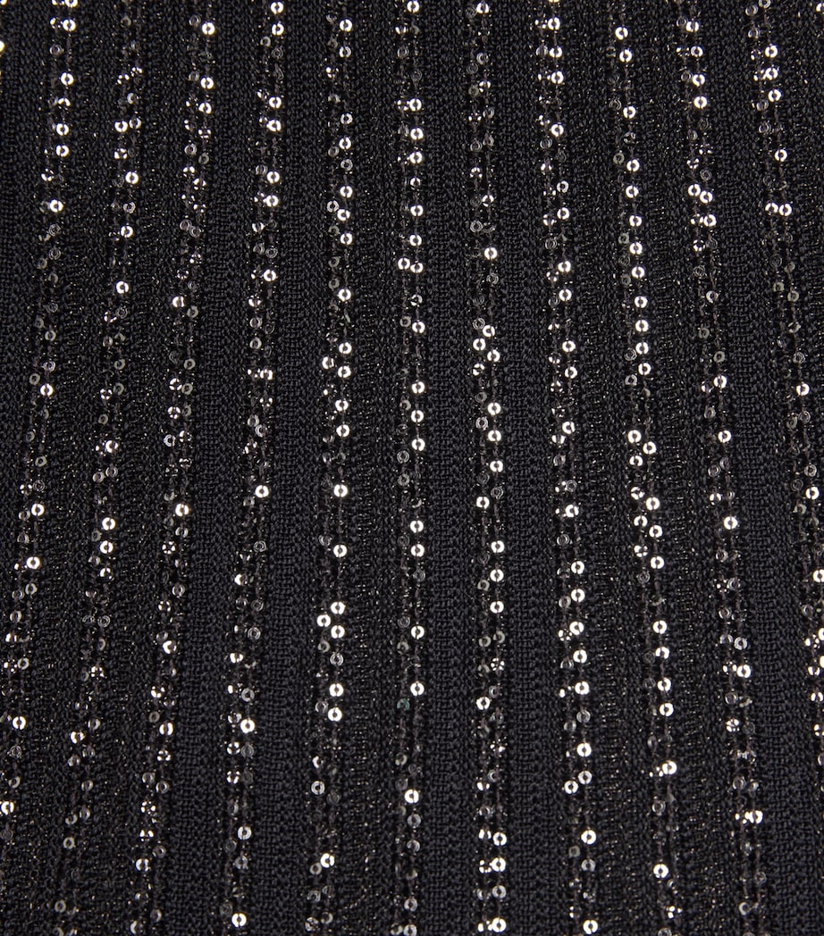 Embellished Maxi Dress S91RX BLACK TONES Image 5