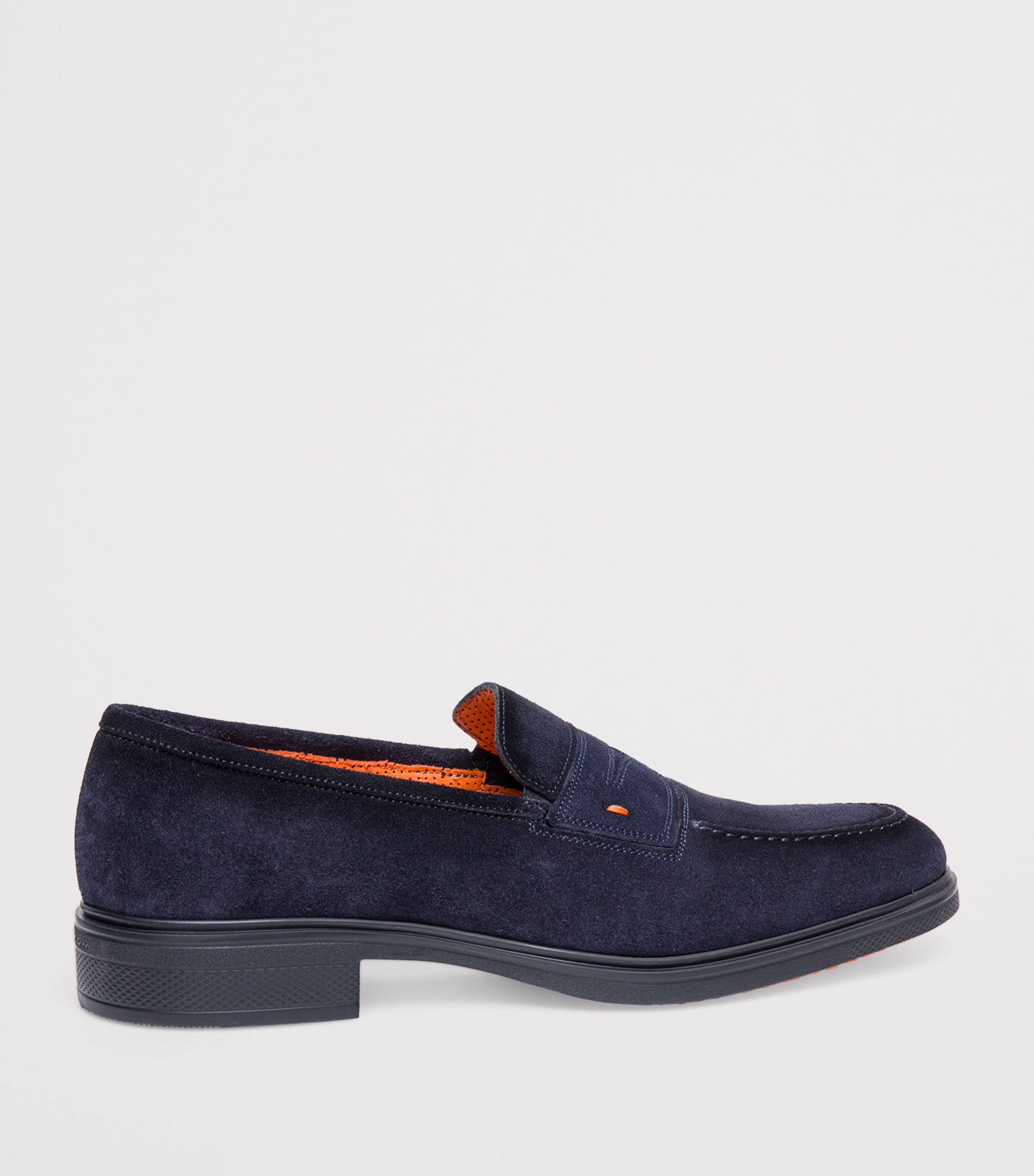 Suede Easy Penny Loafers NAVY Image 5