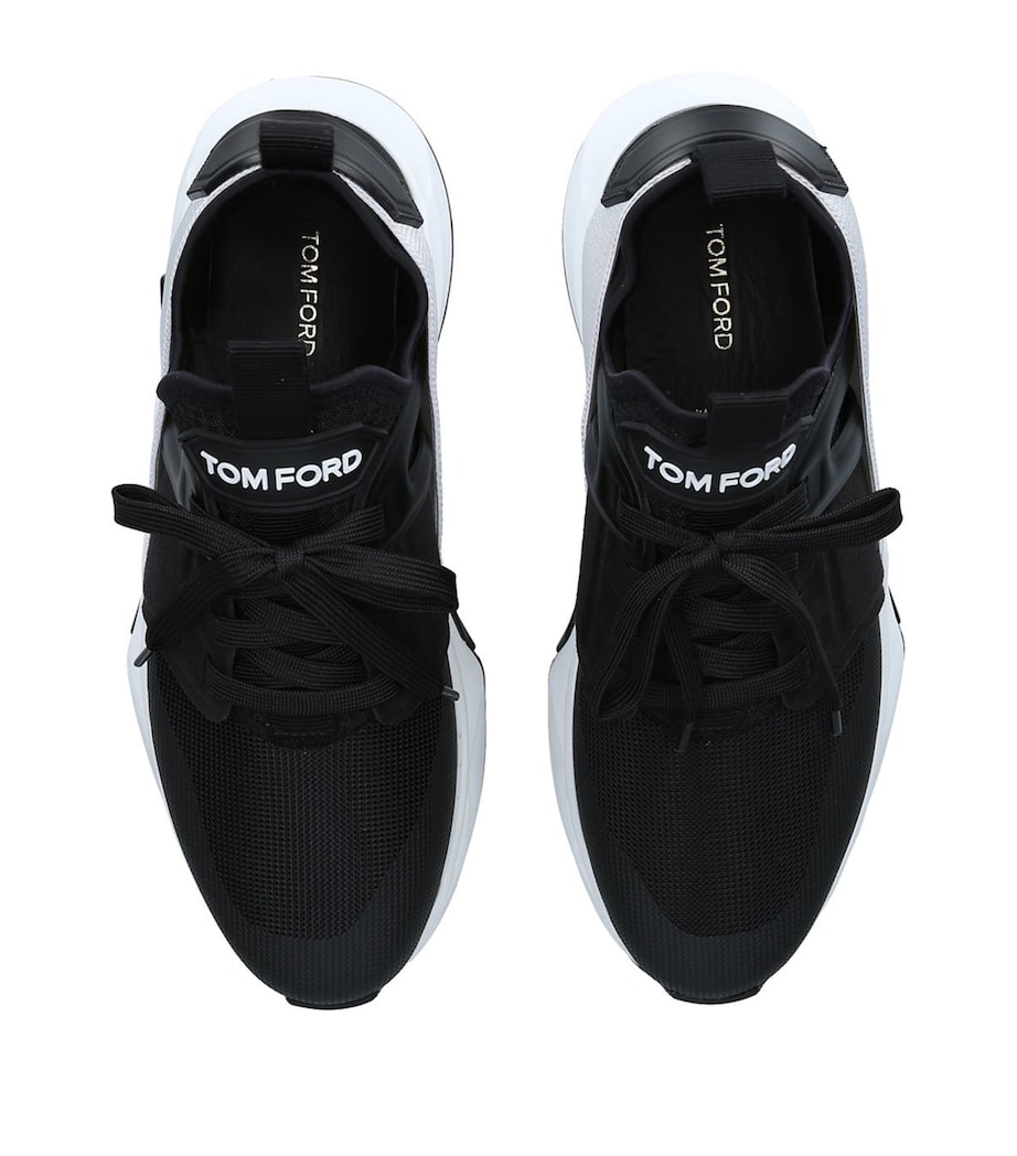 Jago Low Runner Sneakers BLK/WHITE Image 4