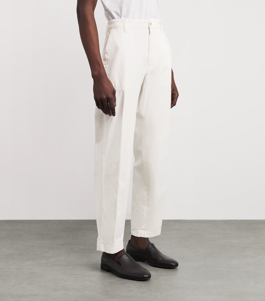 Stretch-Cotton-Cashmere Chinos 005 Image 3