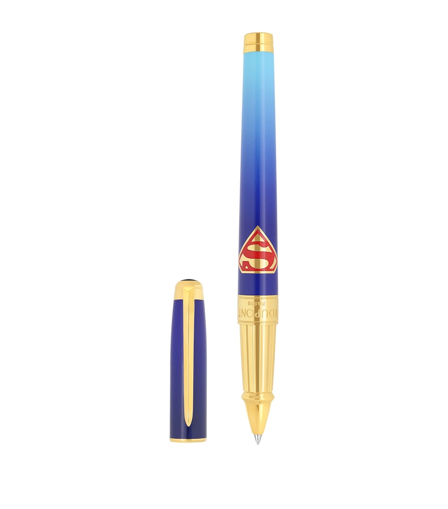 Line D Eternity Superman Rollerball Pen ASSORTED & GOLD Image 2