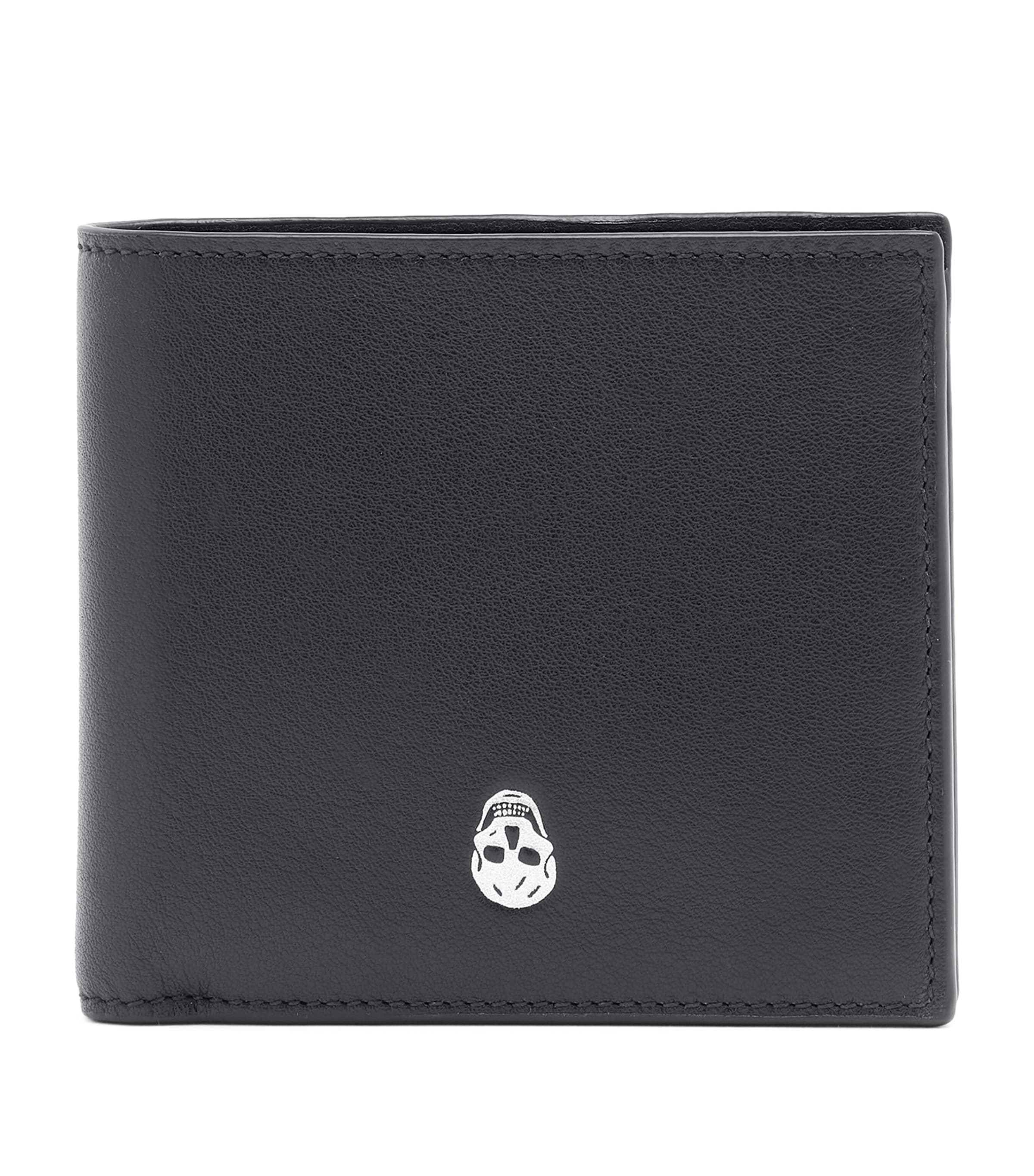 Calfskin Skull Bifold Card Holder 1064 Image 1