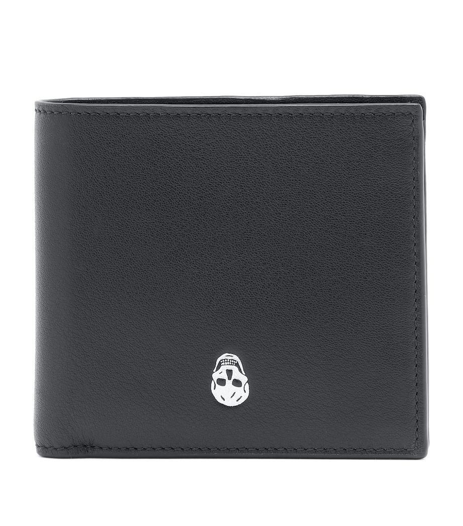 Calfskin Skull Bifold Card Holder 1064 Image 1